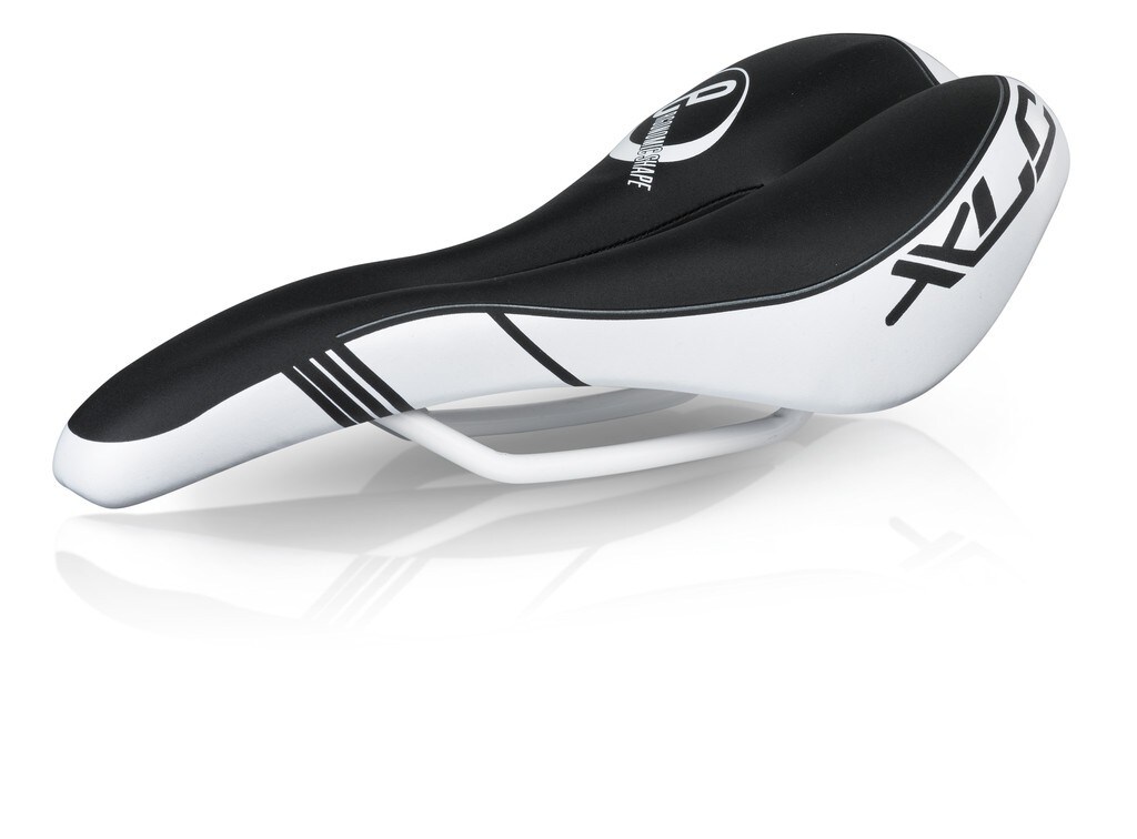 XLC ATB/MTB-Sattel Sportline SA-S06, Unisex, 275x135mm, schwarz/wei&szlig; 330g - Bild 1