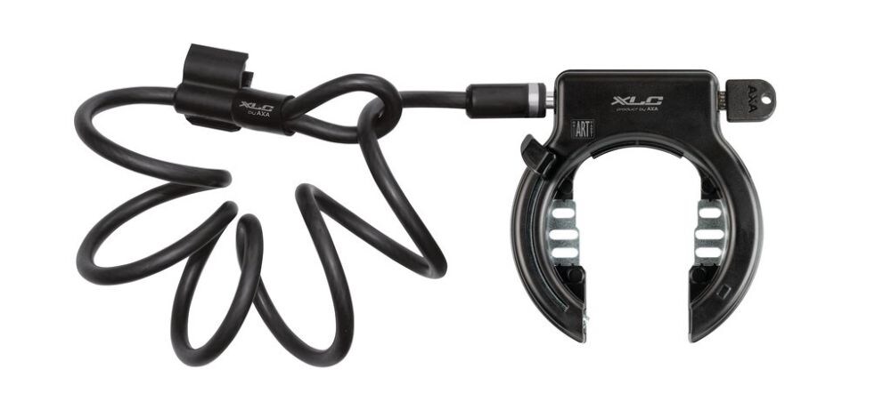 XLC Rahmenschloss Fantomas II LO-F02 + Kabel 1800x10mm | 04055149475635