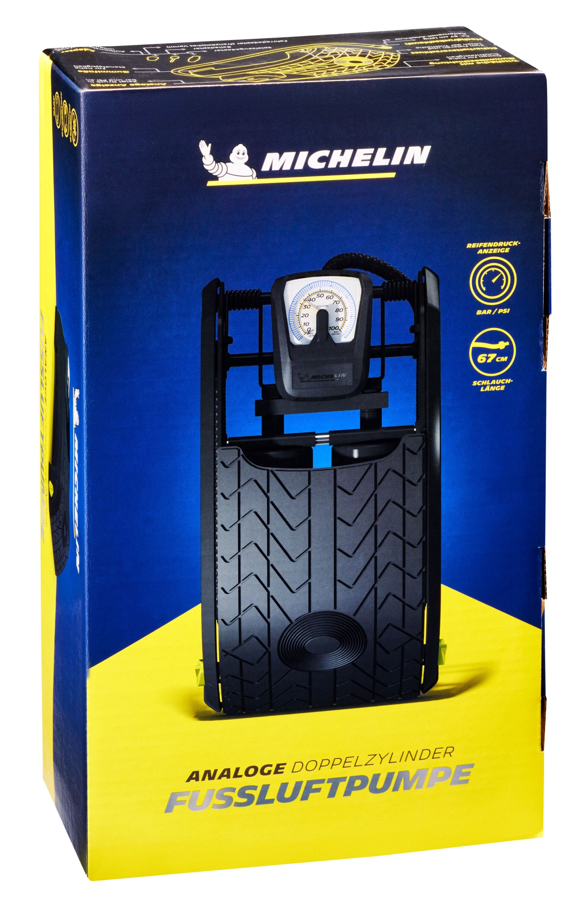 Doppelzylinder Fu&szlig;luftpumpe 7 bar - Bild 1