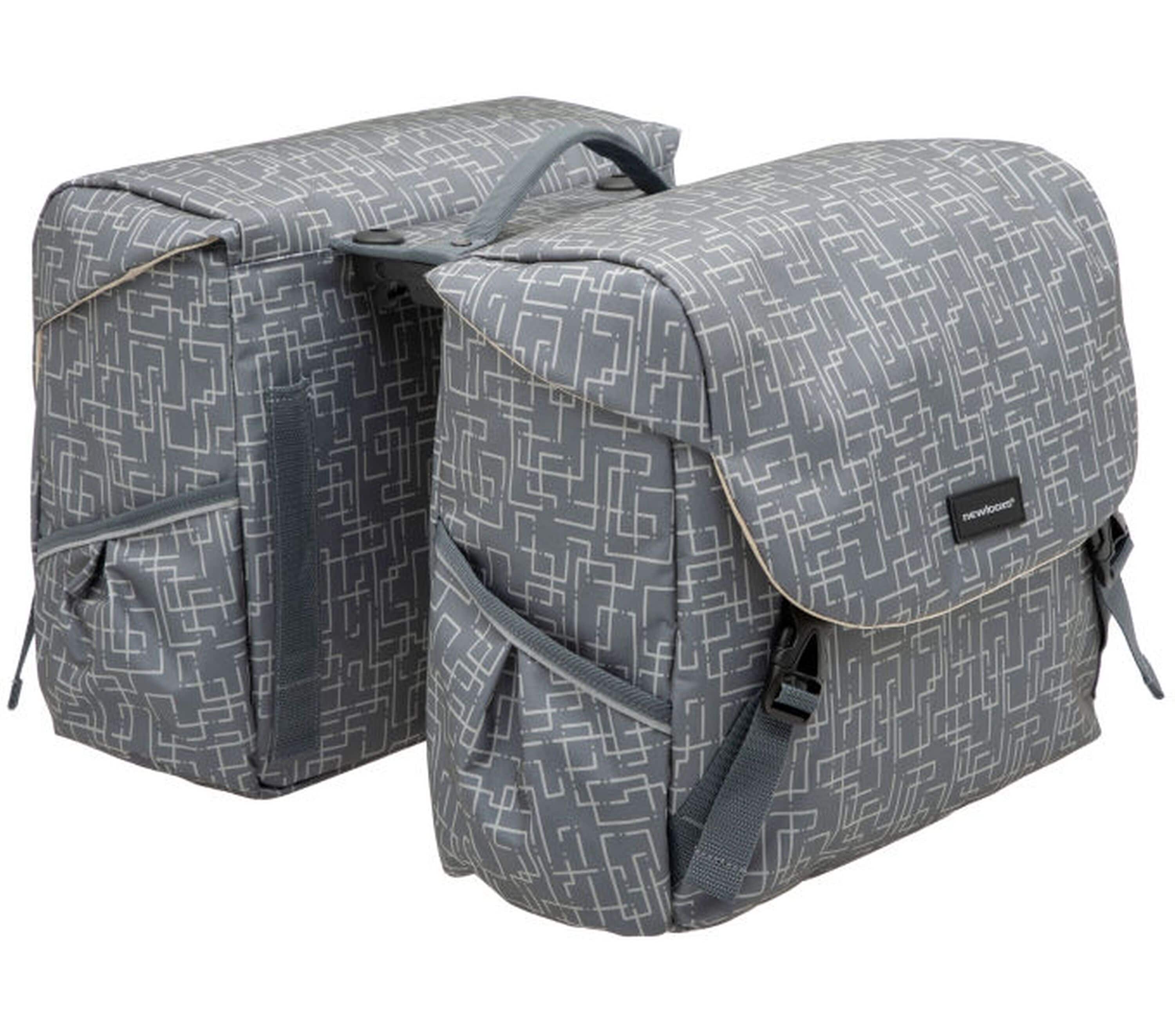 Doppelpacktasche Mondi Joy Double Racktime, grey - Bild 1