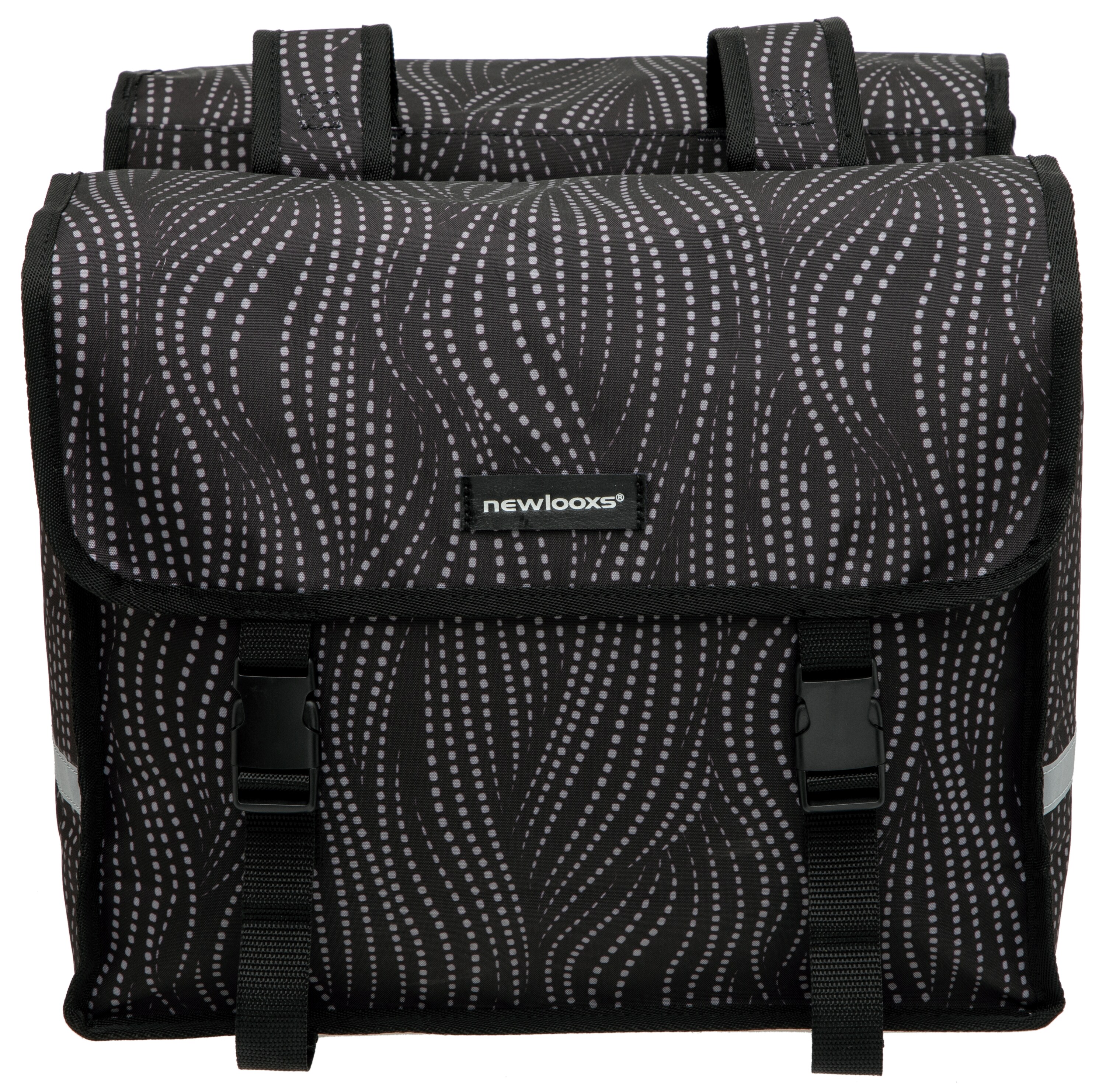 Doppelpacktasche Fiori Double Alma, Black - Bild 1