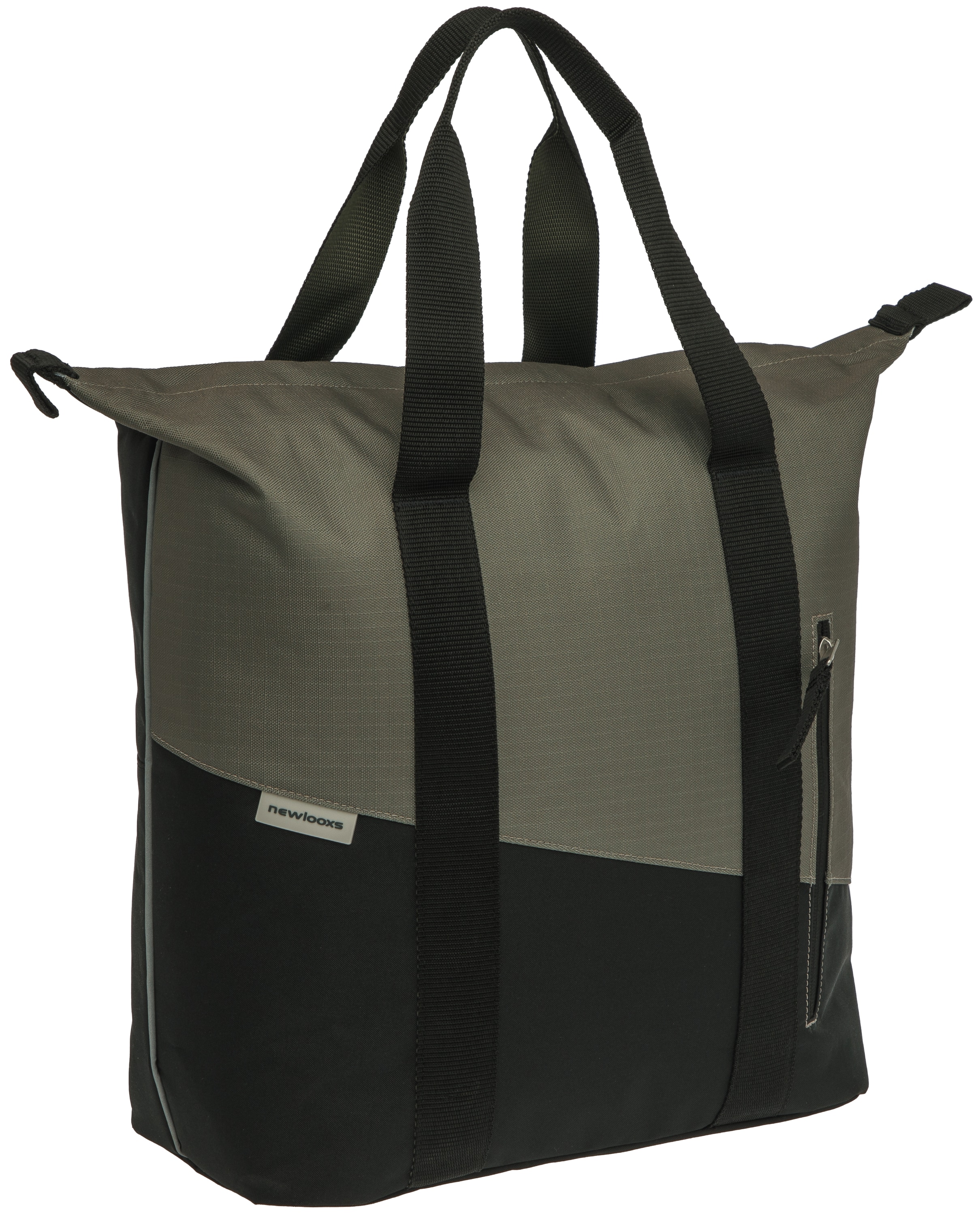 Fahrrad-Shoppertasche Oslo Kota, schwarz - Bild 1