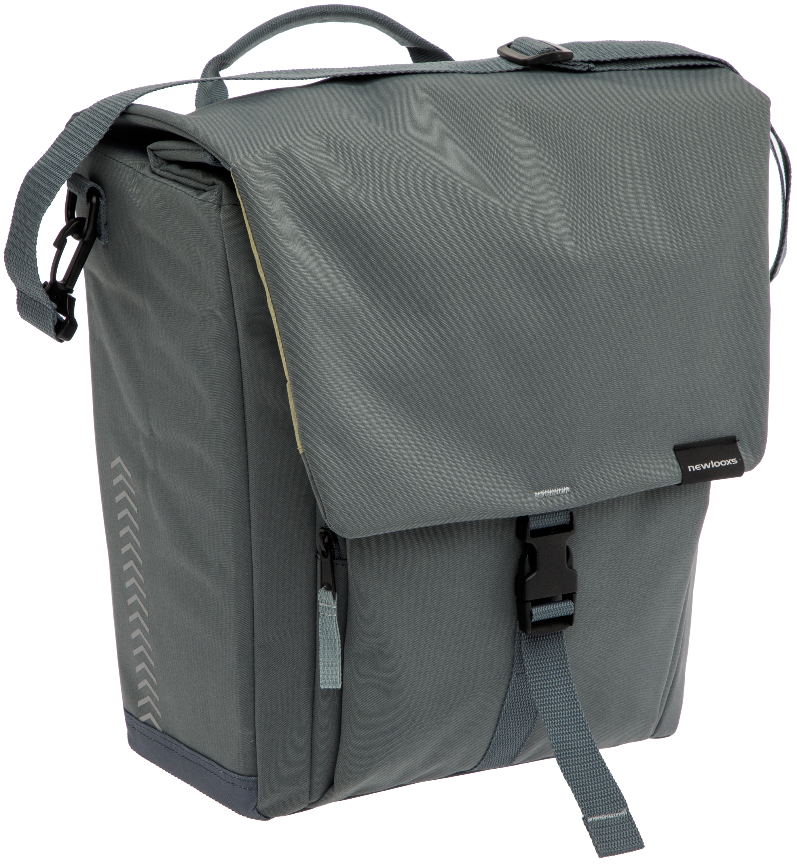 Fahrrad- Gep&auml;cktr&auml;gertasche Tulum , grau - Bild 1