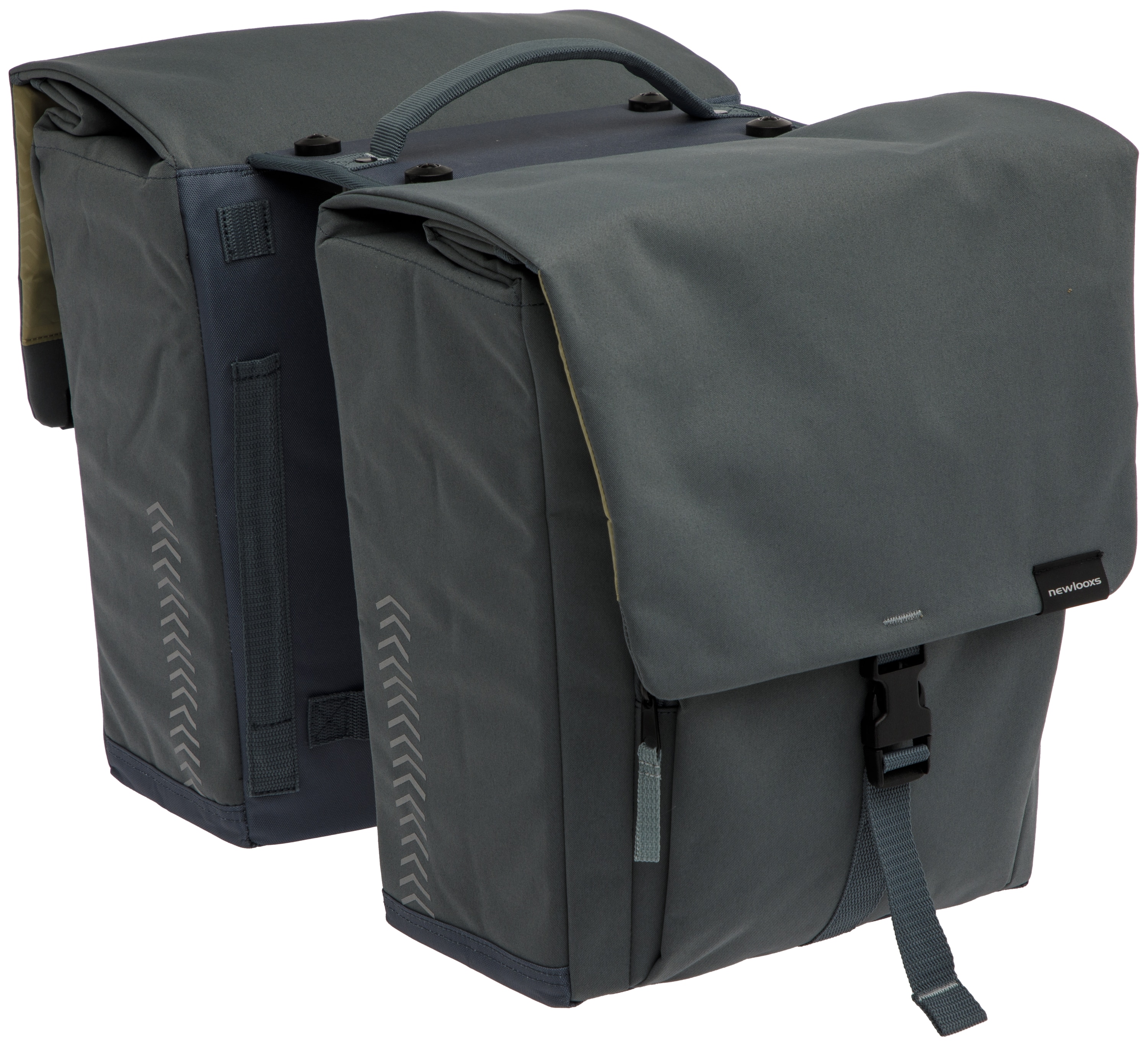 Fahrrad- Gep&auml;cktr&auml;gertasche Tulum MIK ,  grau - Bild 1