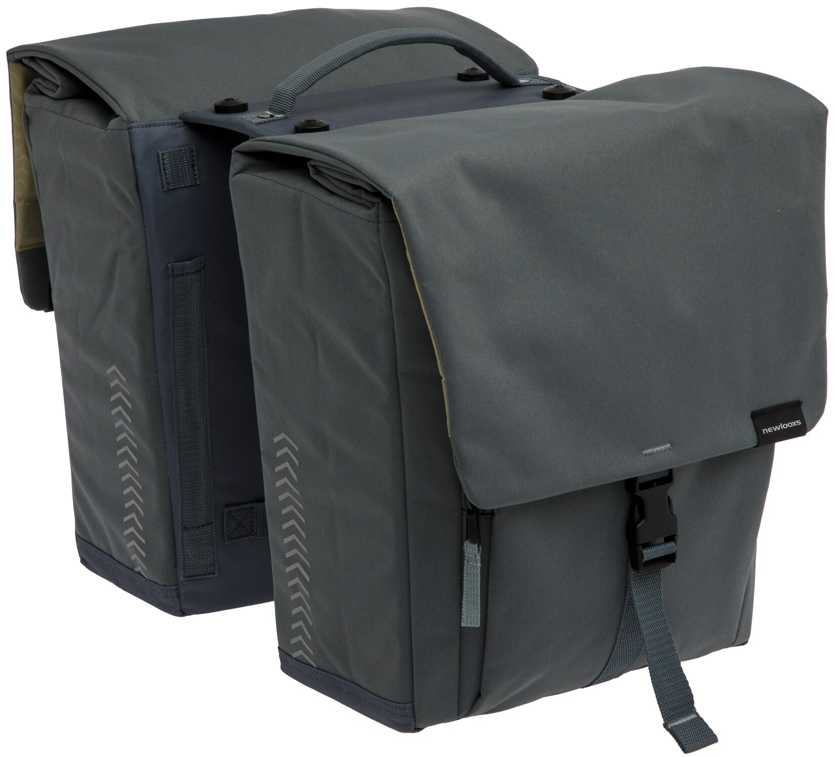 Fahrrad- Gepäckträgertasche Tulum MIK , grau