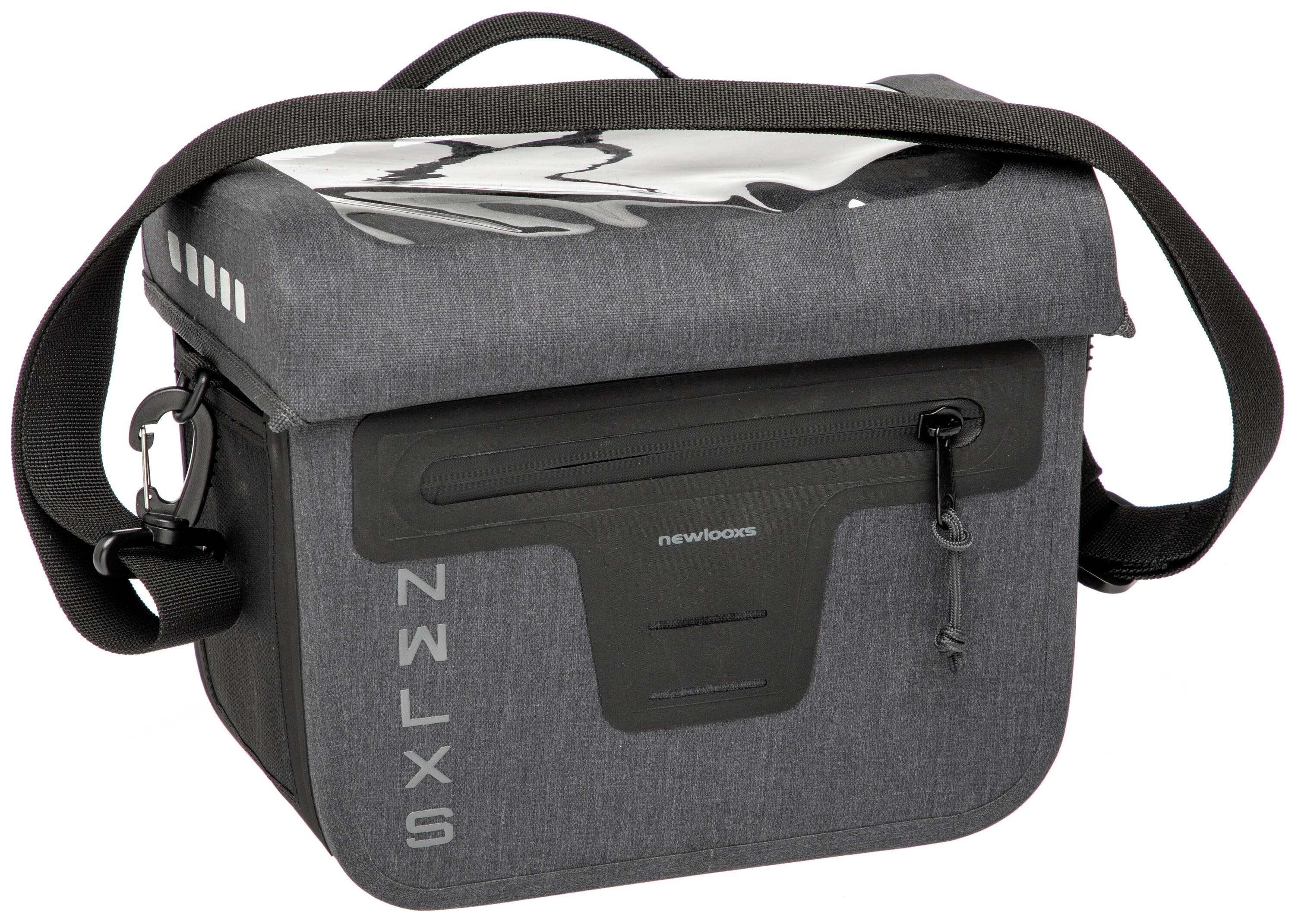 Fahrrad - Lenkertasche  VARO, grau - Bild 1