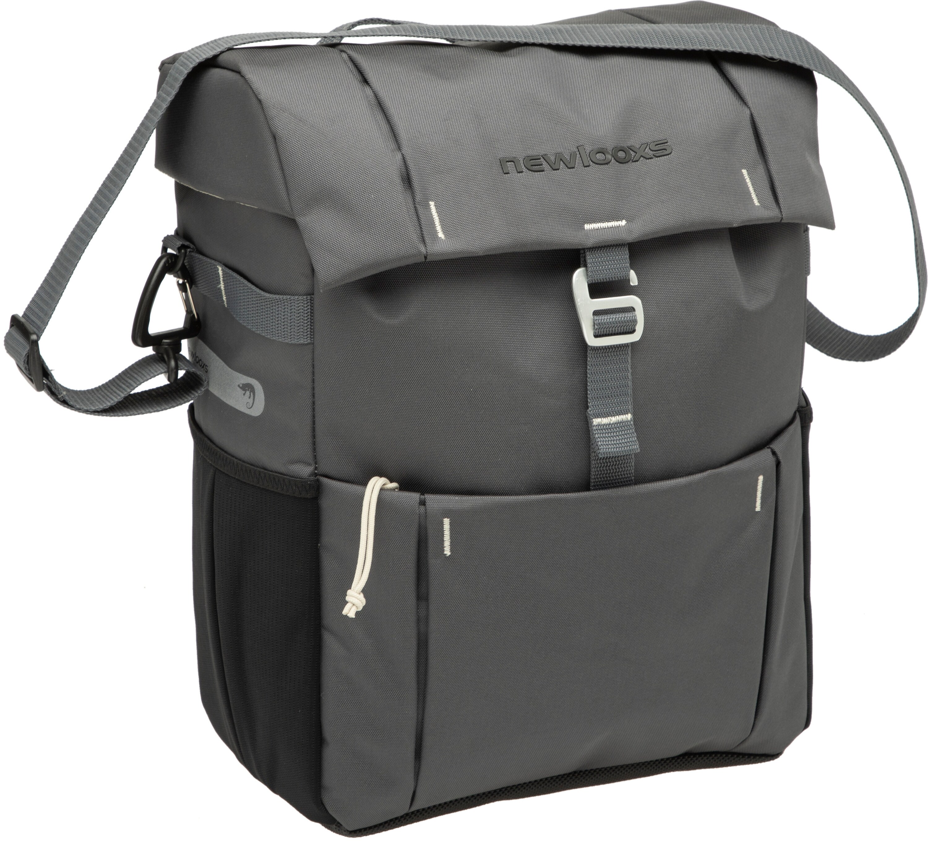 Fahrrad-Gep&auml;cktr&auml;gertasche Vigo Single II, Grey - Bild 1