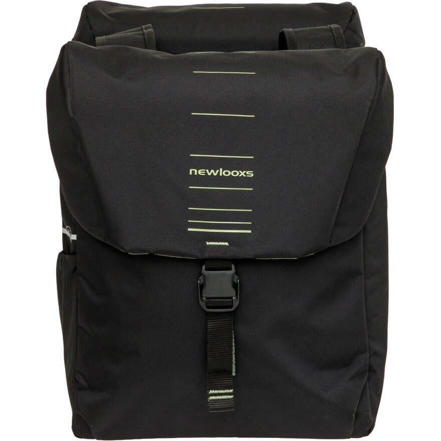 Fahrrad-Doppelpacktasche Vigo Double MIK 2.0, schwarz-grün