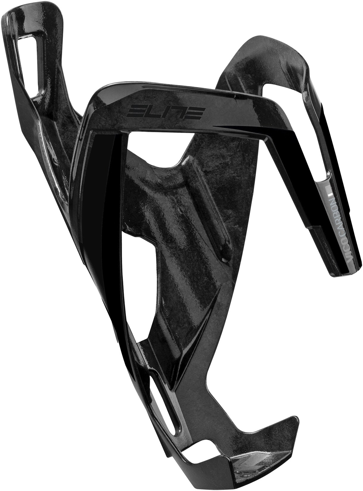 Flaschenhalter Vico Carbon, Schwarz glänzend