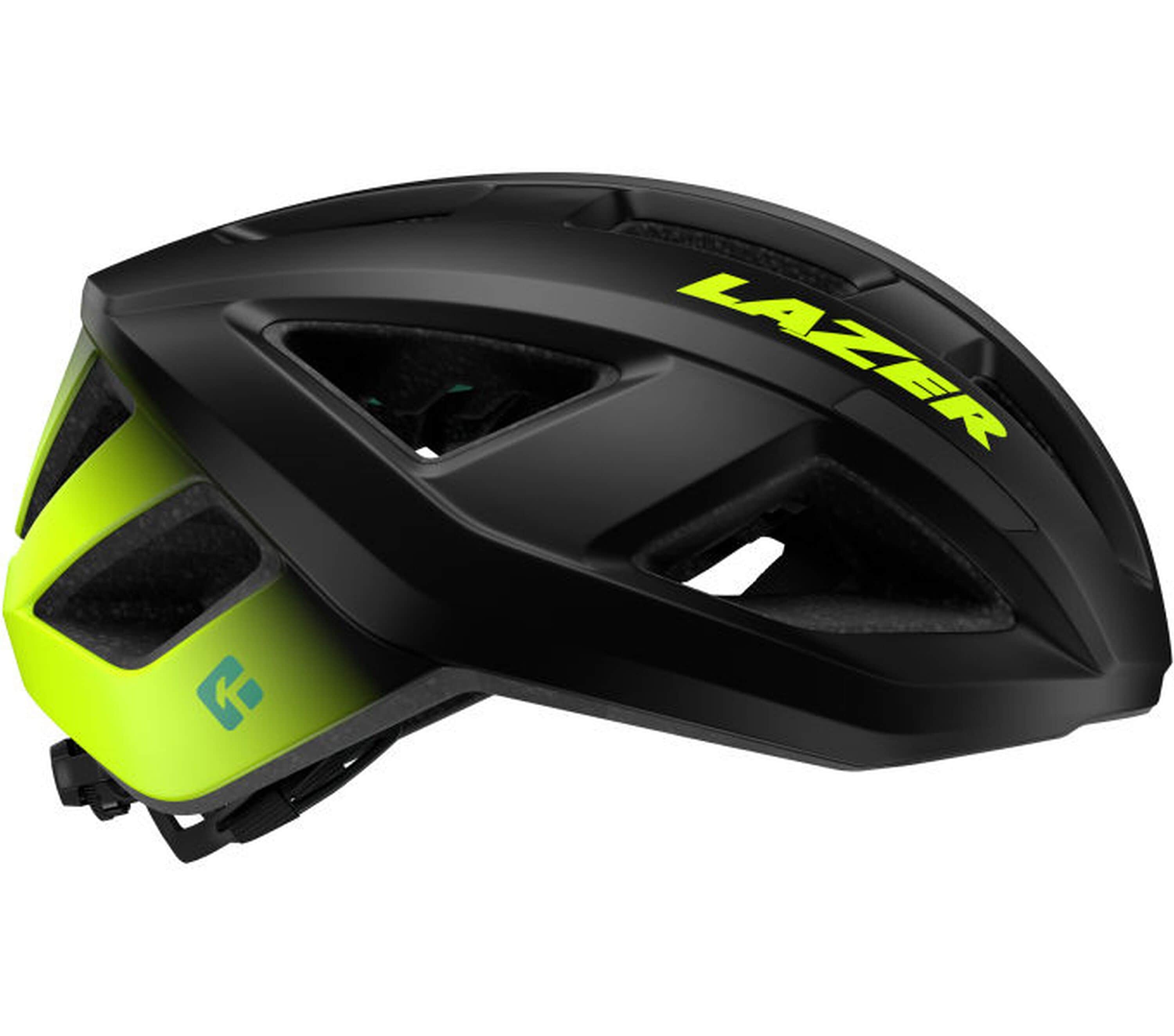 LAZER Rennrad/Gravel-Helm Tonic KinetiCore, Yellow Matte Black - Bild 1