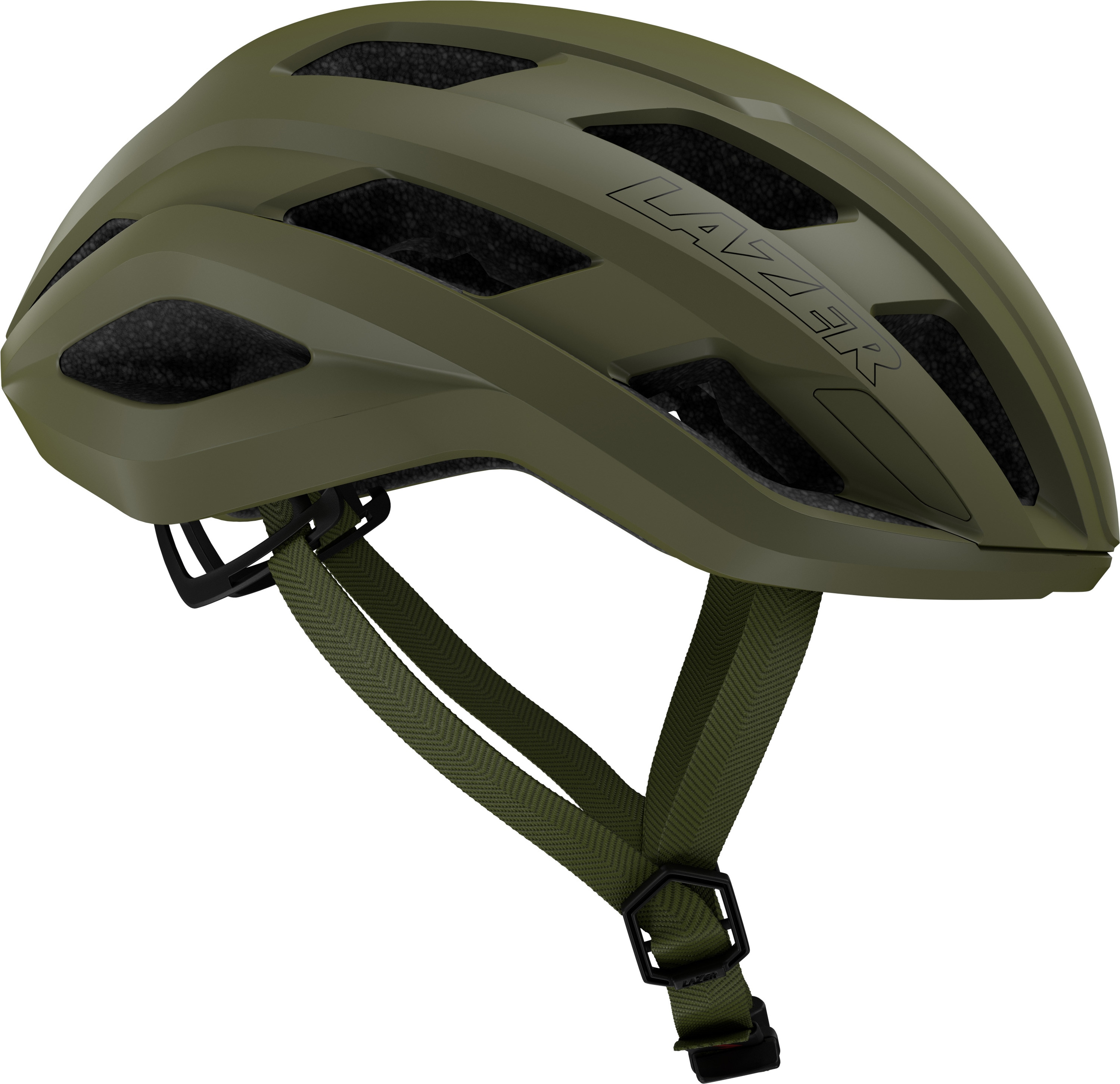 LAZER Fahrradhelm Strada KinetiCore, Matte Pine Green - Bild 1