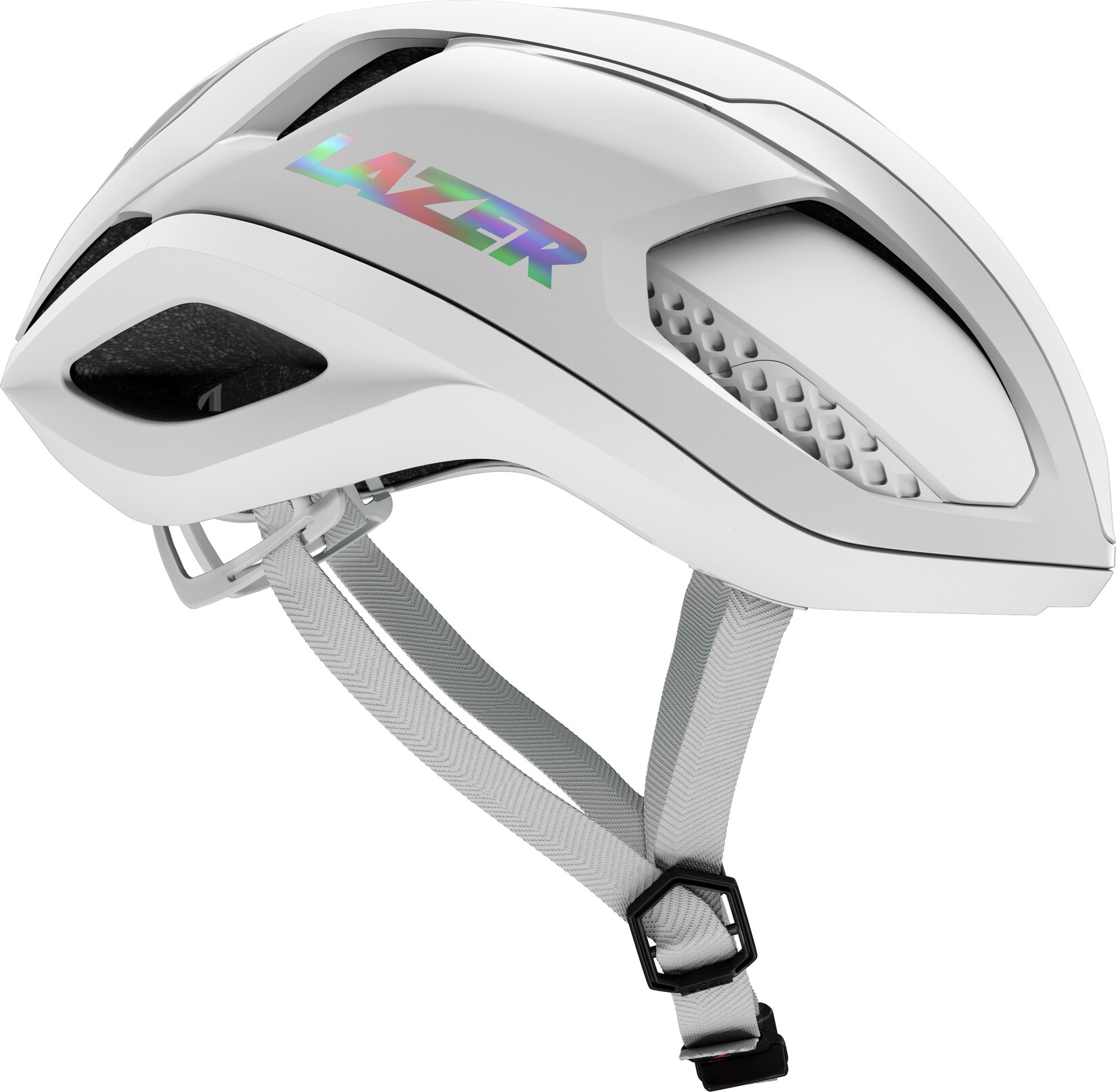 LAZER Fahrradhelm Vento KinetiCore, Pure White