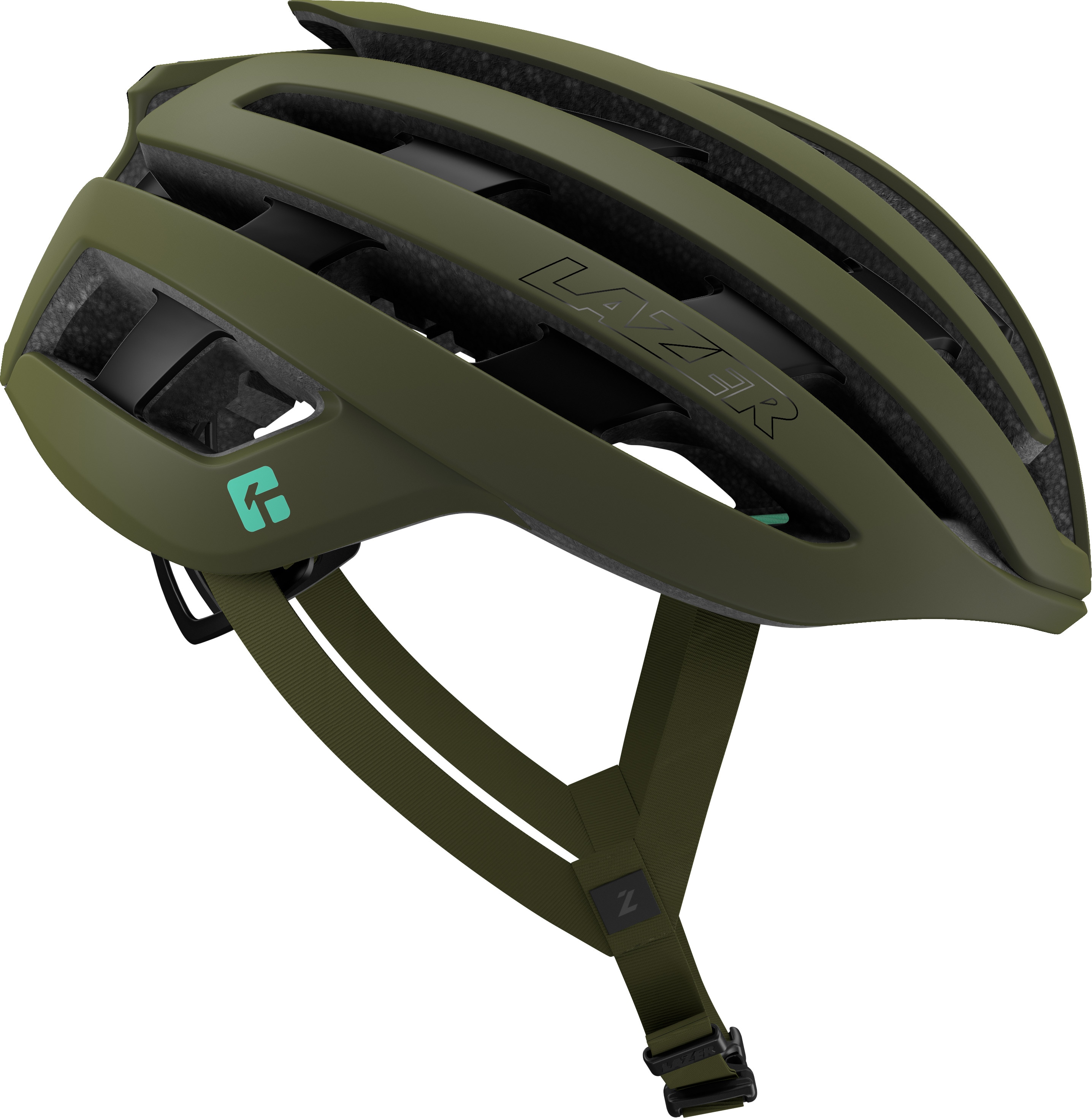 LAZER Fahrradhelm  Z1 KinetiCore, Matte Pine Green - Bild 1