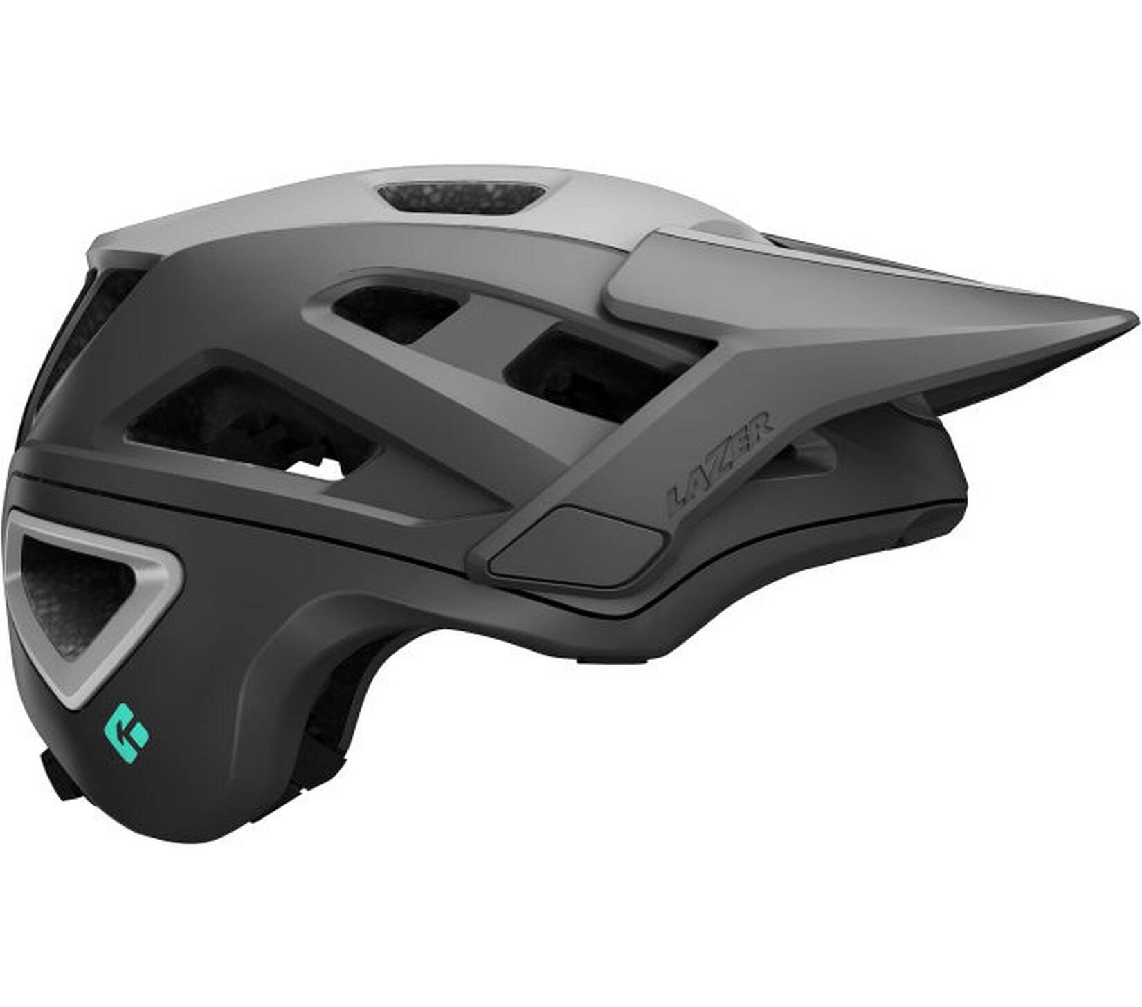 LAZER MTB-Helm Jackal KinetiCore, Matte Dark Grey
