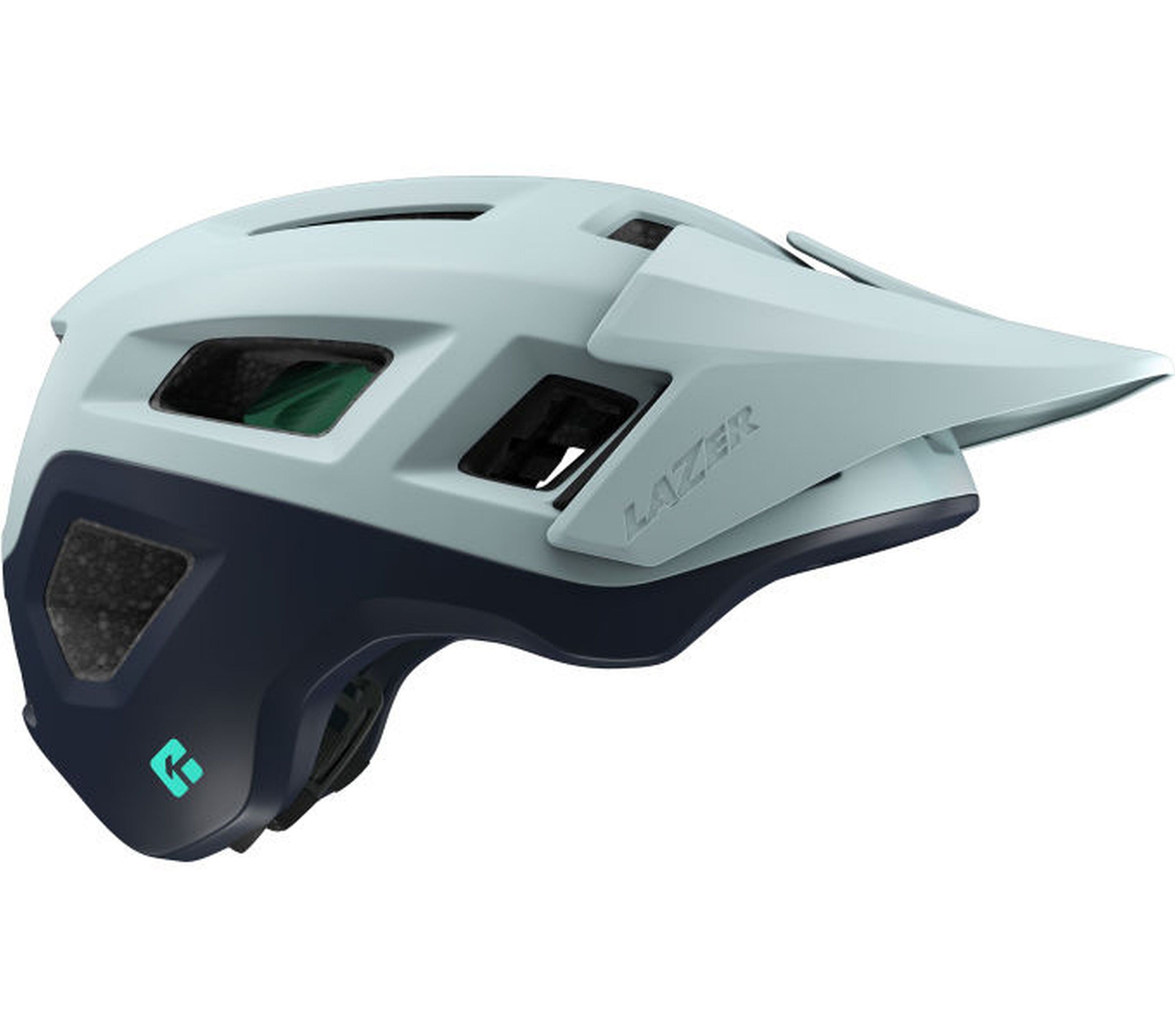 LAZER MTB-Helm Coyote KinetiCore,  Light Blue - Bild 1