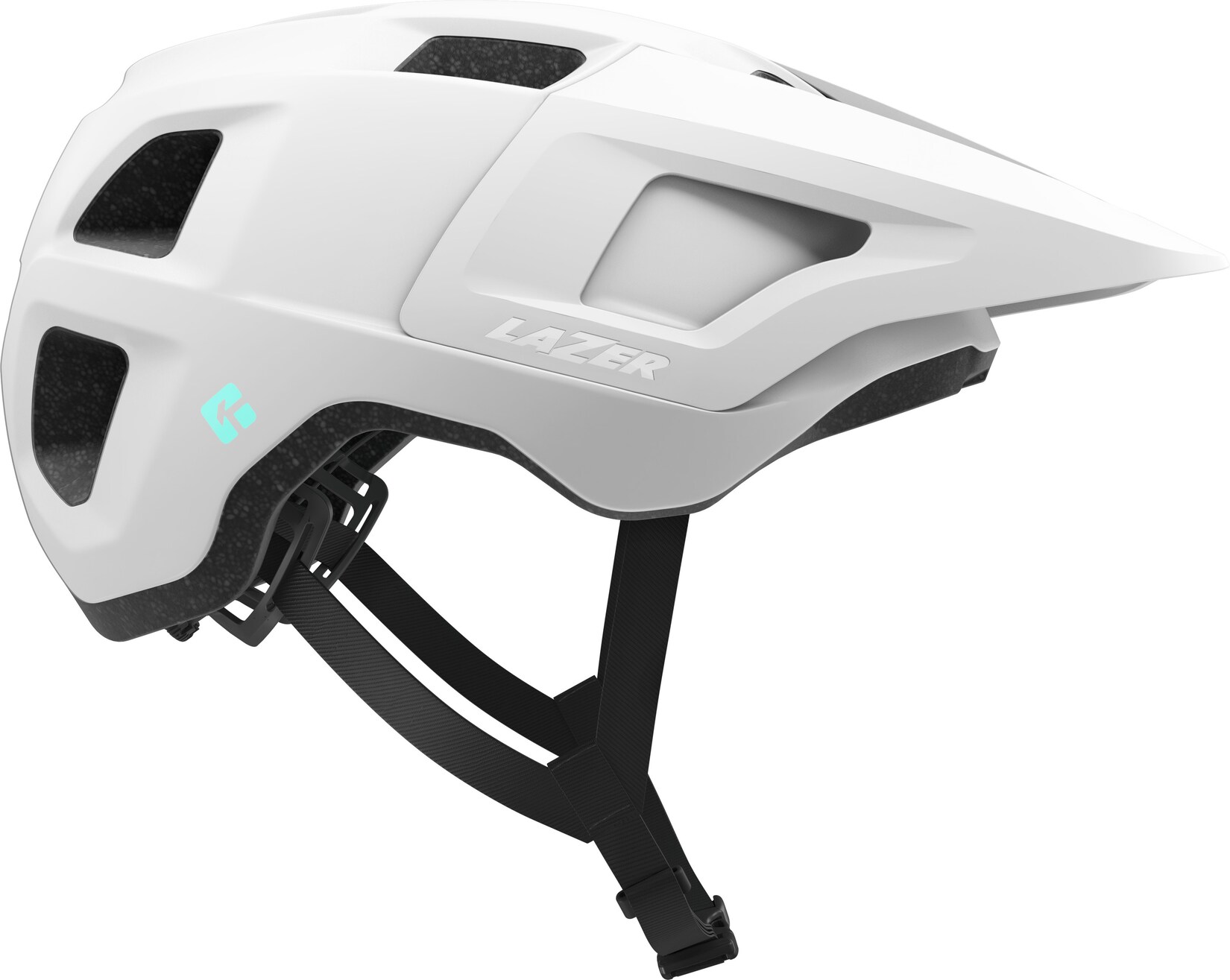 LAZER Fahrradhelm Lupo KinetiCore, Matte White