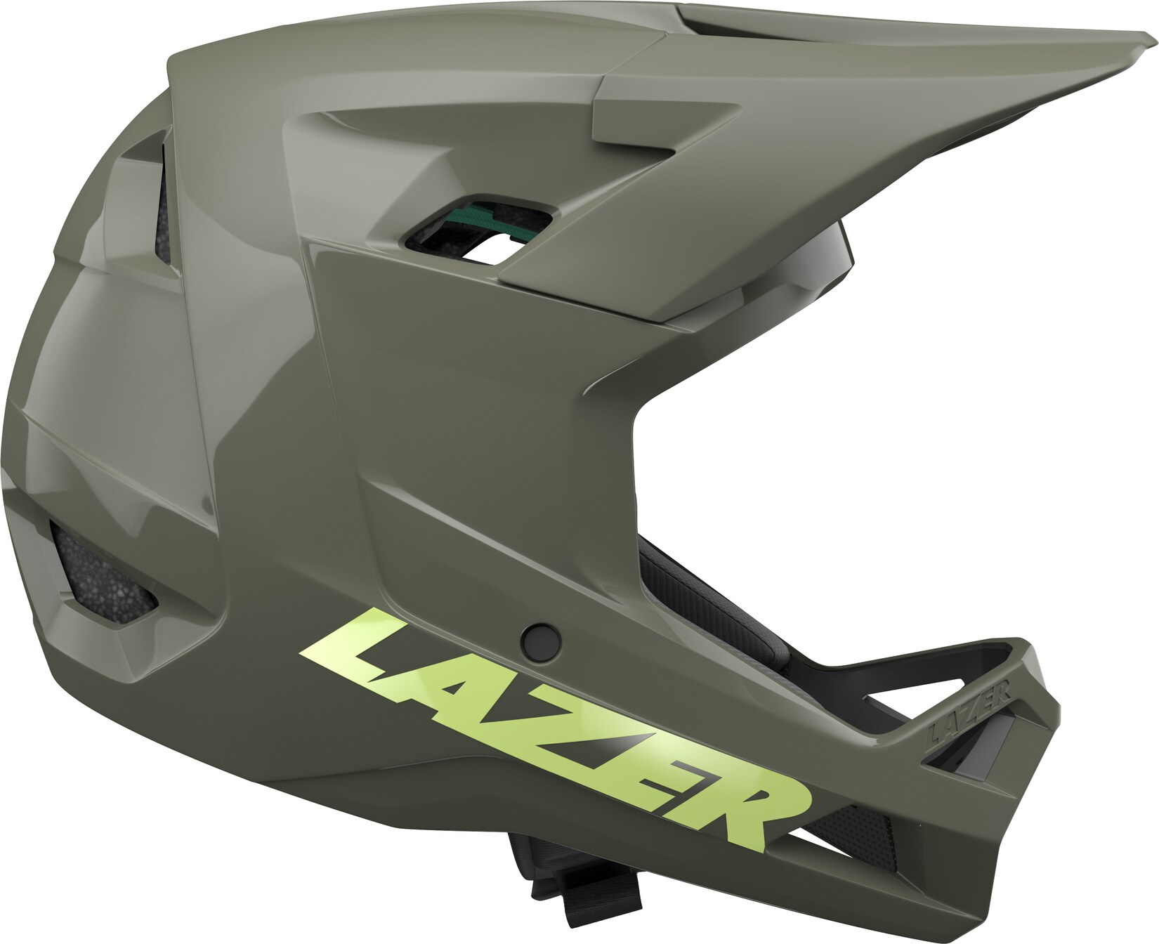 LAZER Full Face - Fahrradhelm Chase KinetiCore, moosgrün