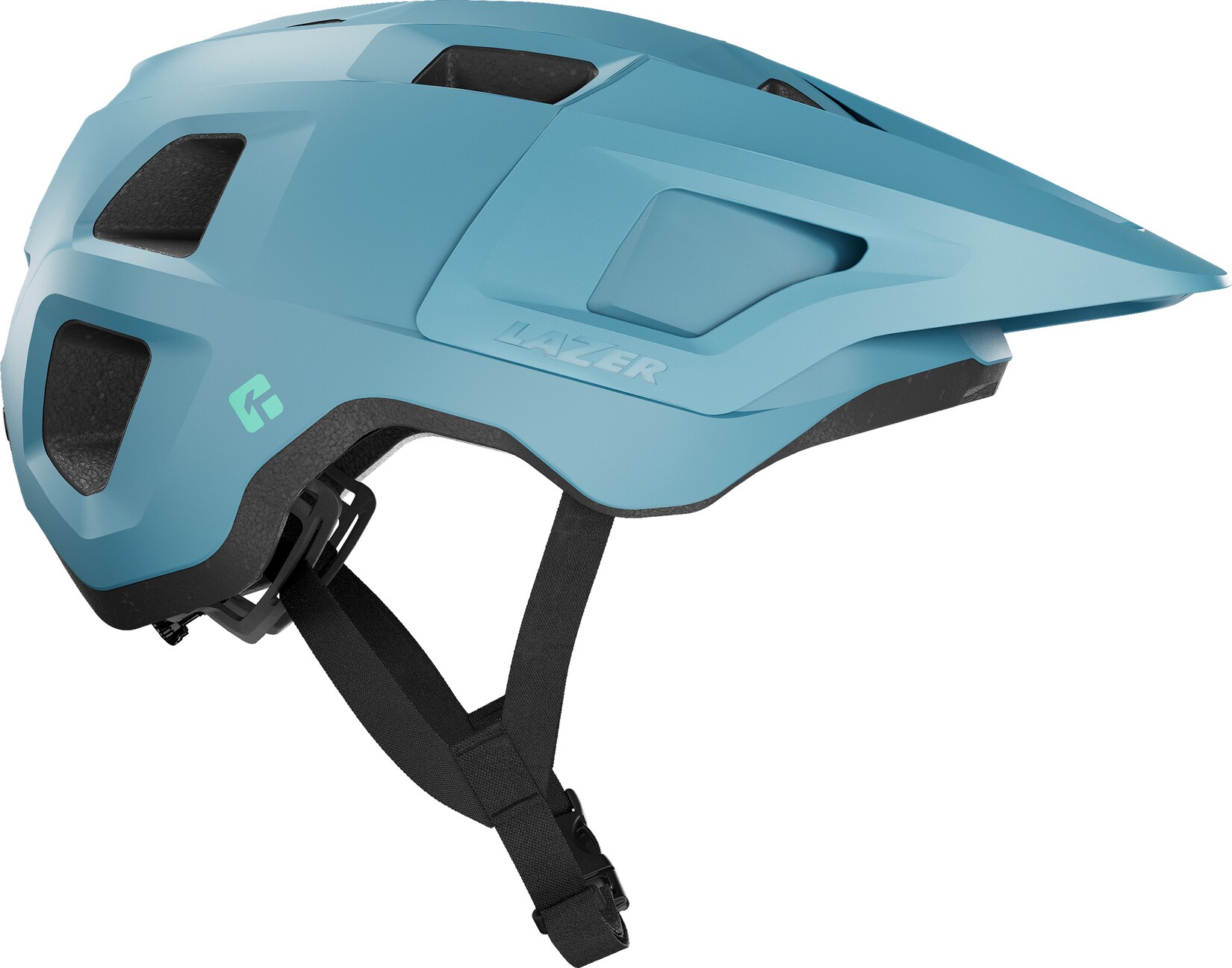 LAZER Fahrradhelm Lupo KinetiCore, blau