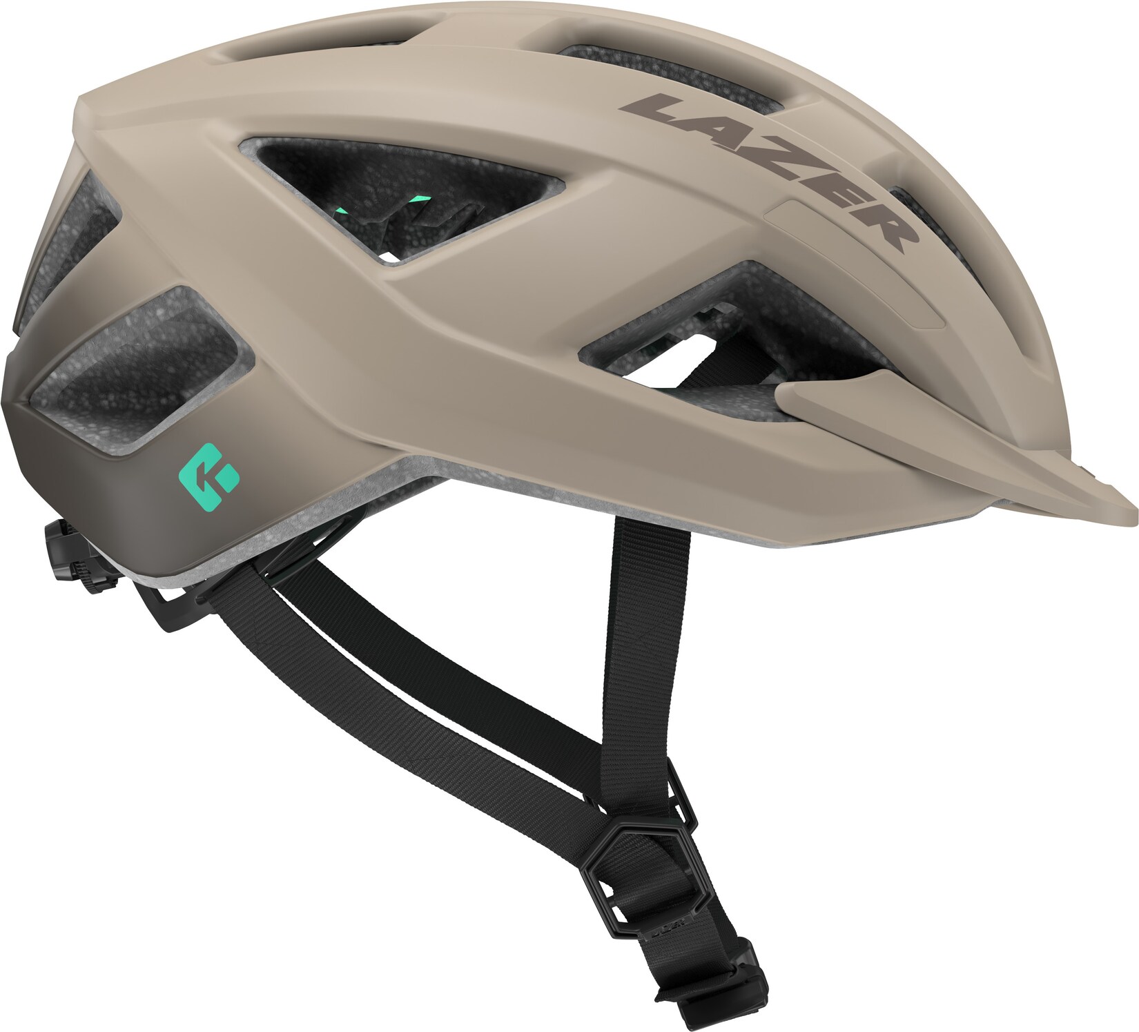 LAZER Fahrradhelm Cerro KinetiCore, Matte Taupe