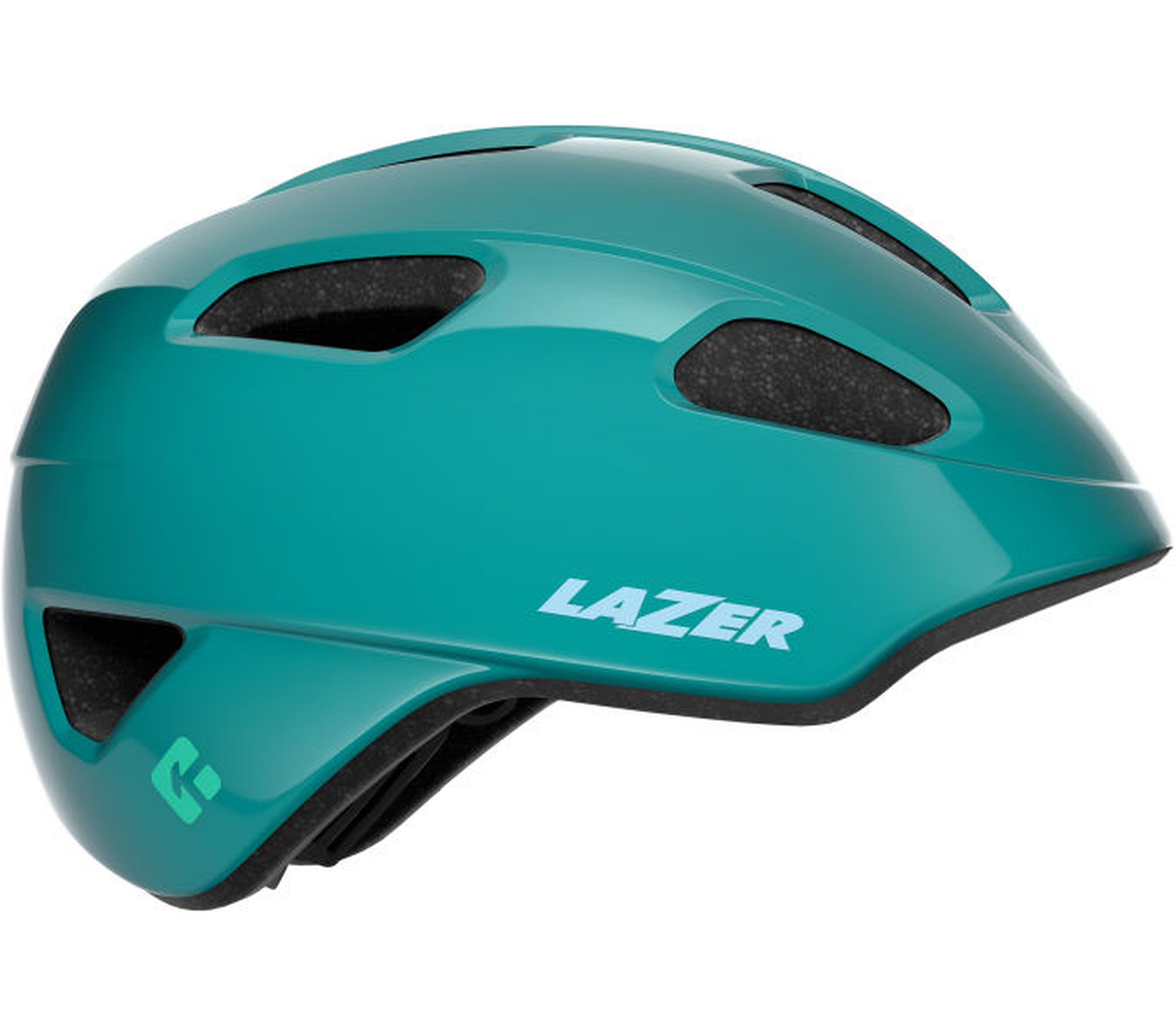 LAZER Kinder-Fahrradhelm PNut KinetiCore, Sea Green - Bild 1