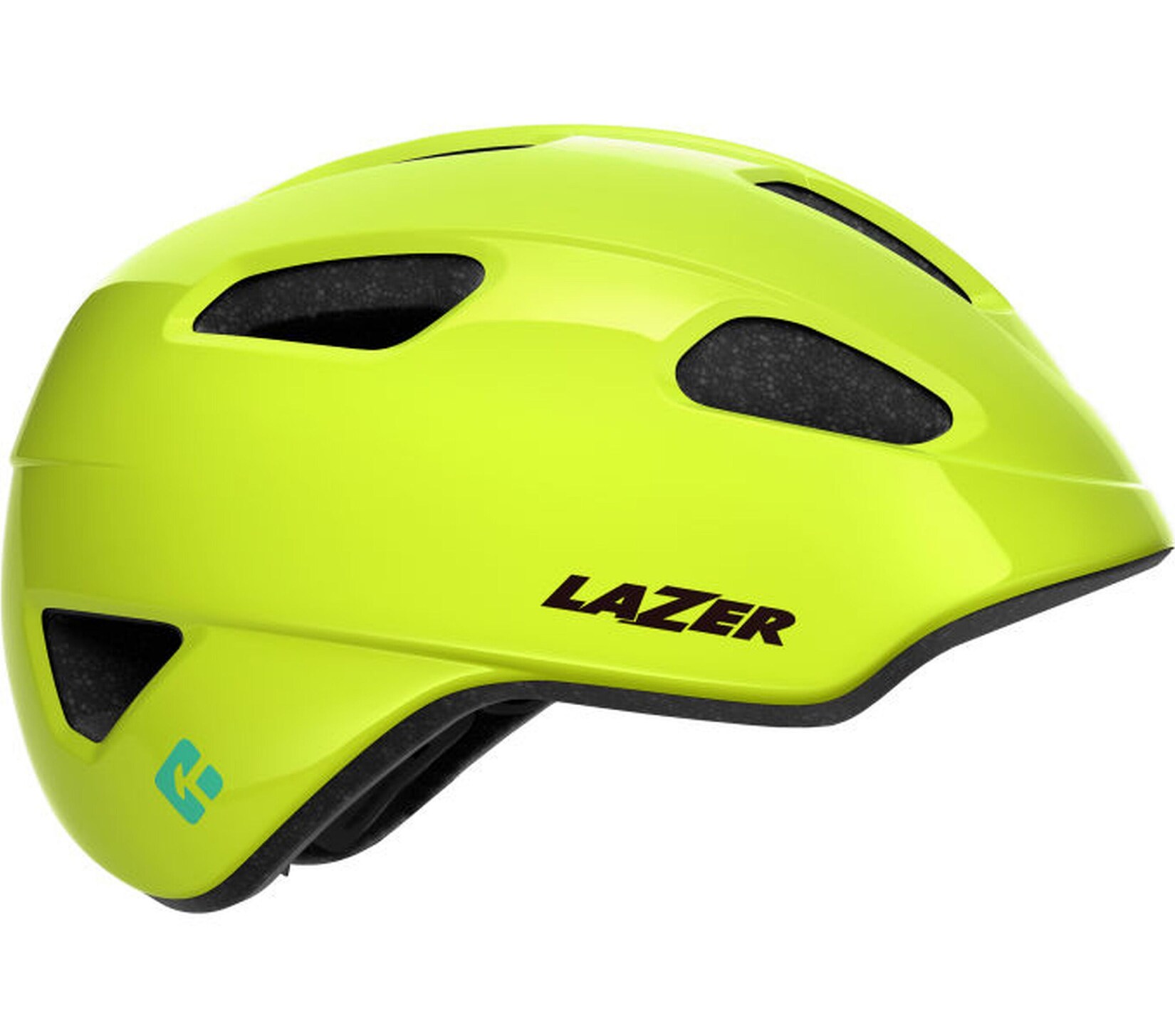 LAZER Kinder-Fahrradhelm Nutz KinetiCore, Flash Yellow | 05400974018783