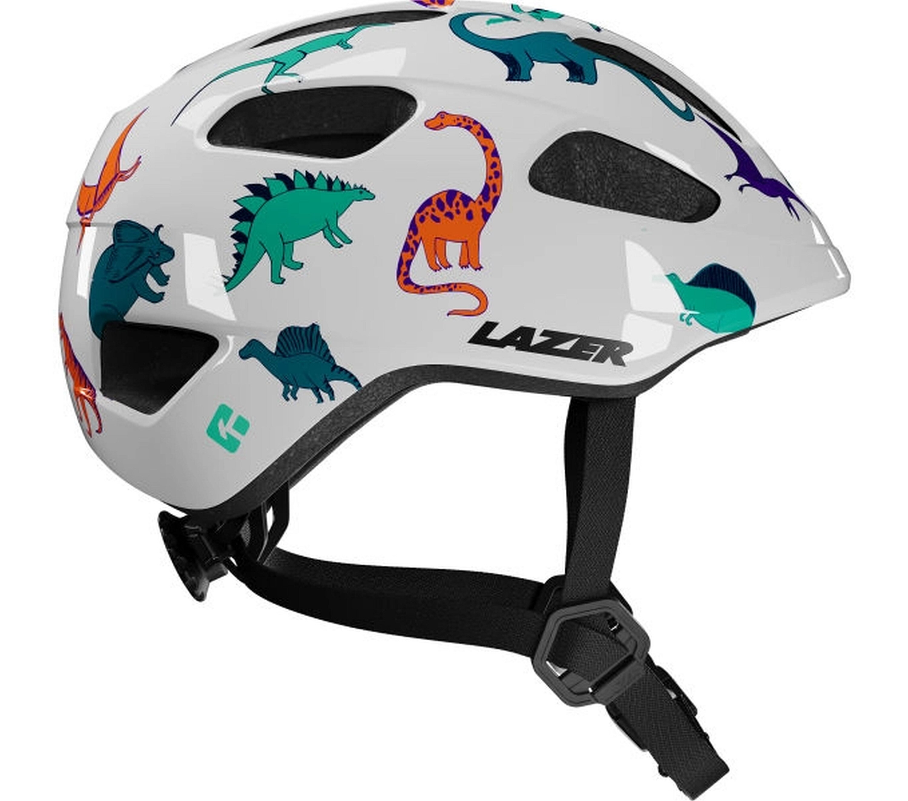 LAZER Kinder-Fahrradhelm Pnut 2.0 KinetiCore, Dinosaurs - Bild 1