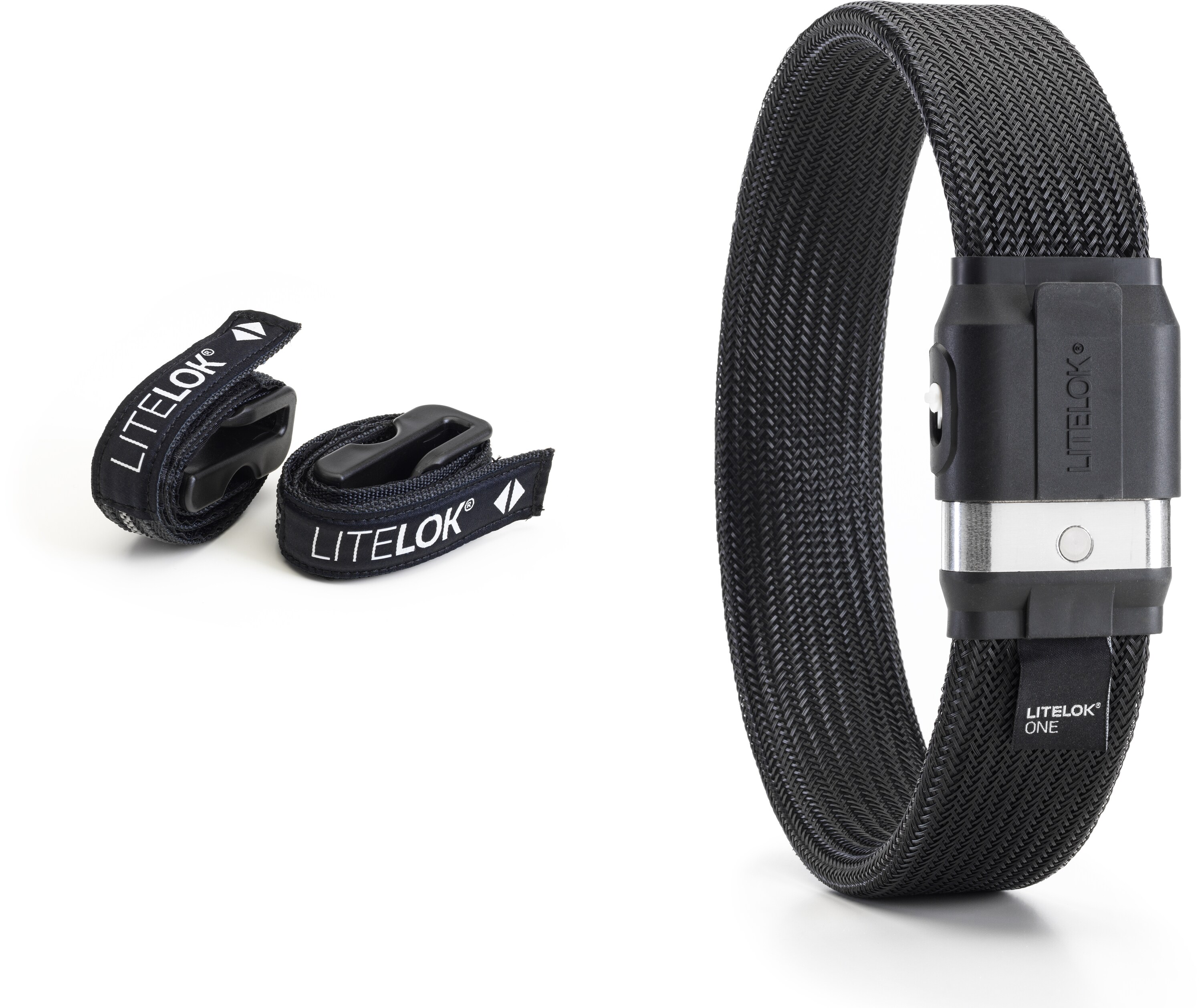 XLC Kit Fahrradschloss Litelok ONE Flexi-O/Rahmenhalter - Bild 1