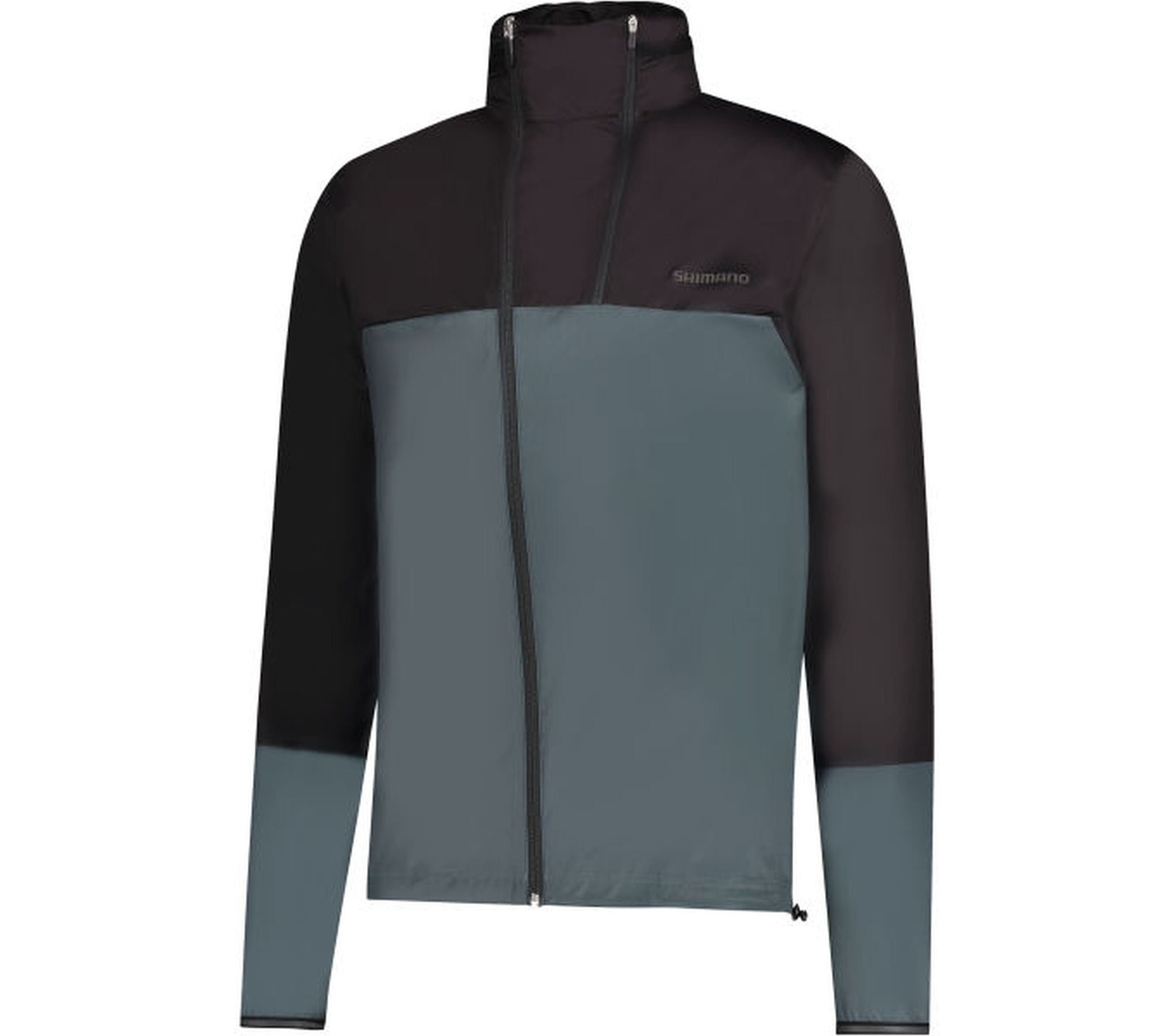 Fahrrad- Regenjacke KUMANO Jacket, Black Gray - Bild 1