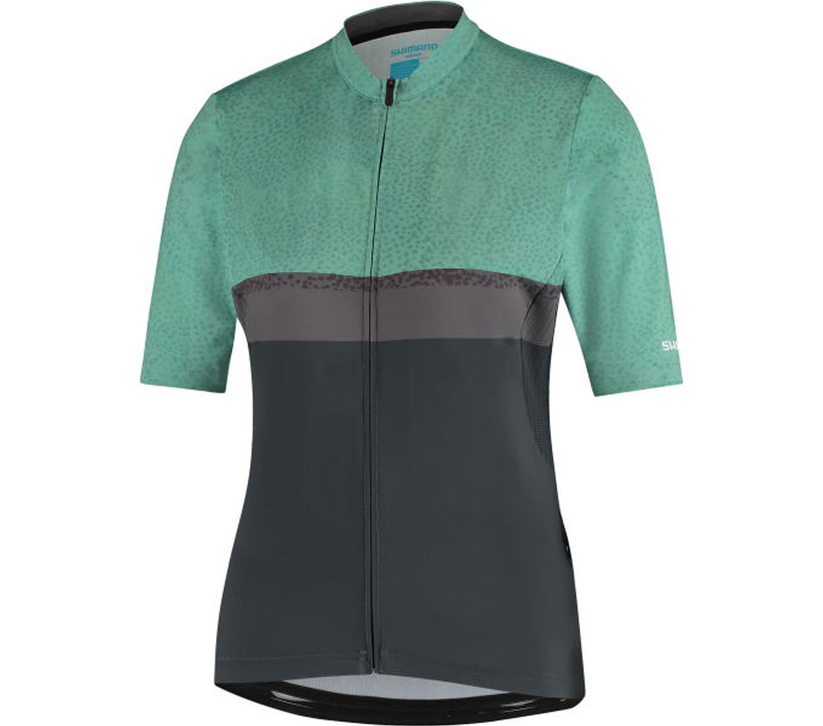 Woman's SUMIRE Short Sleeve Jersey, Transparent Green