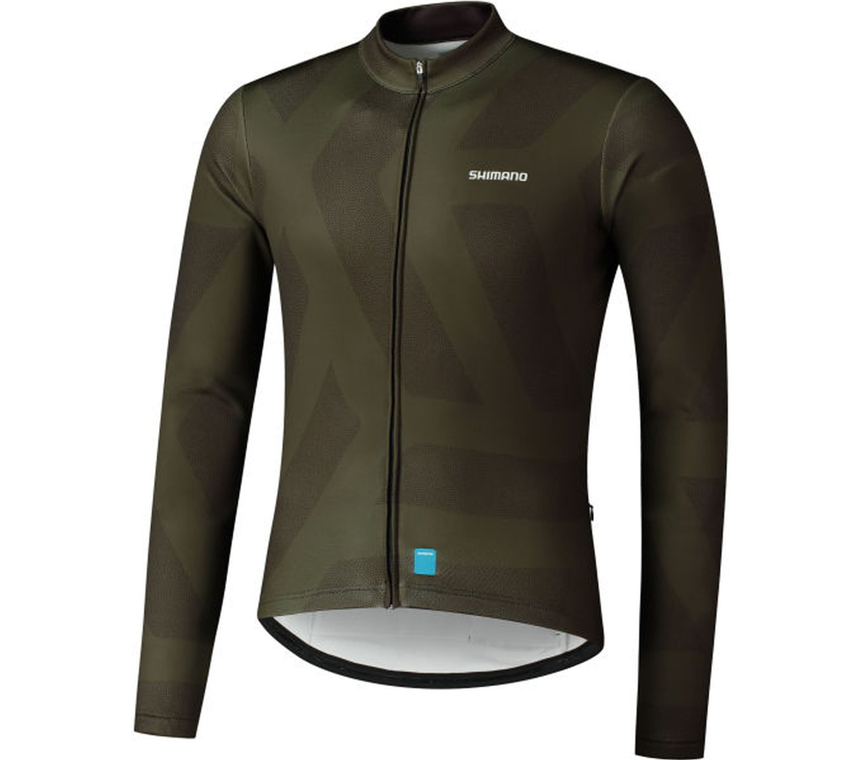 VERTEX Long Sleeves Jersey Printed, Dark Earth - Bild 1