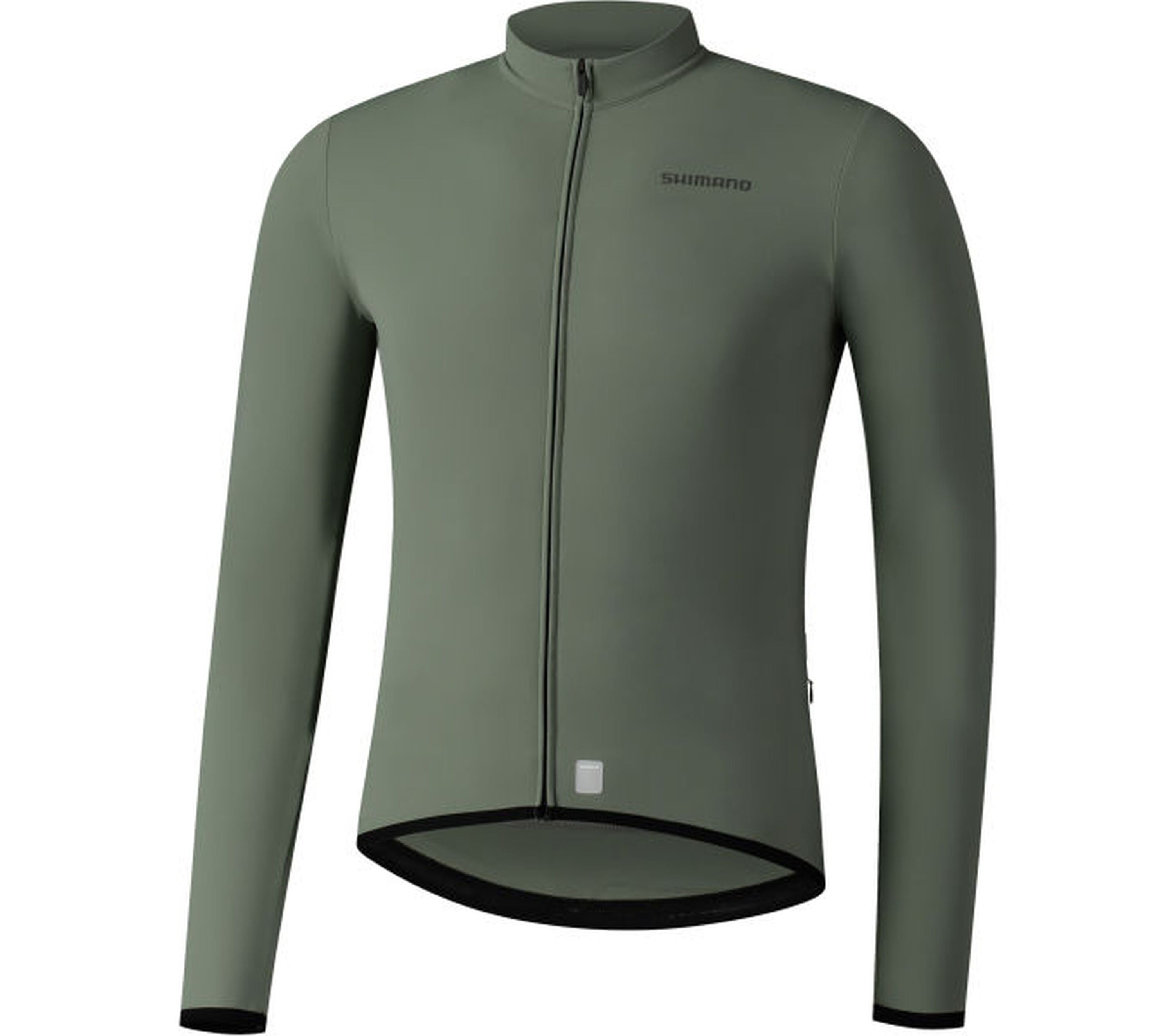 VERTEX Thermal Long Sleeve Jersey, Army Green - Bild 1