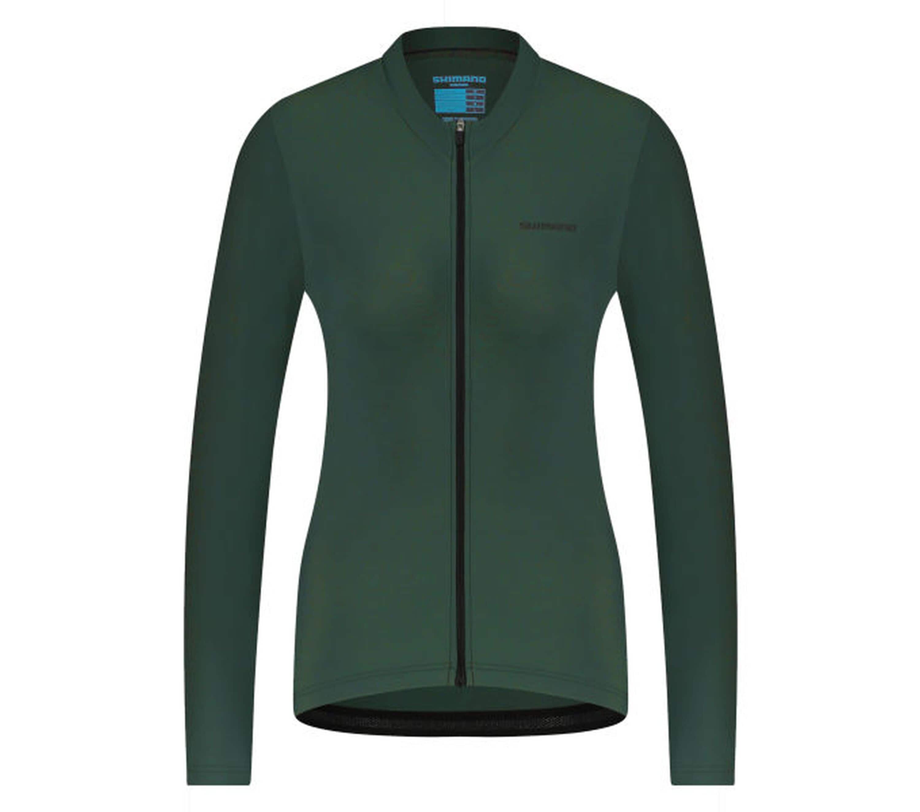 Woman's ELEMENT Long Sleeve Jersey, Green - Bild 1
