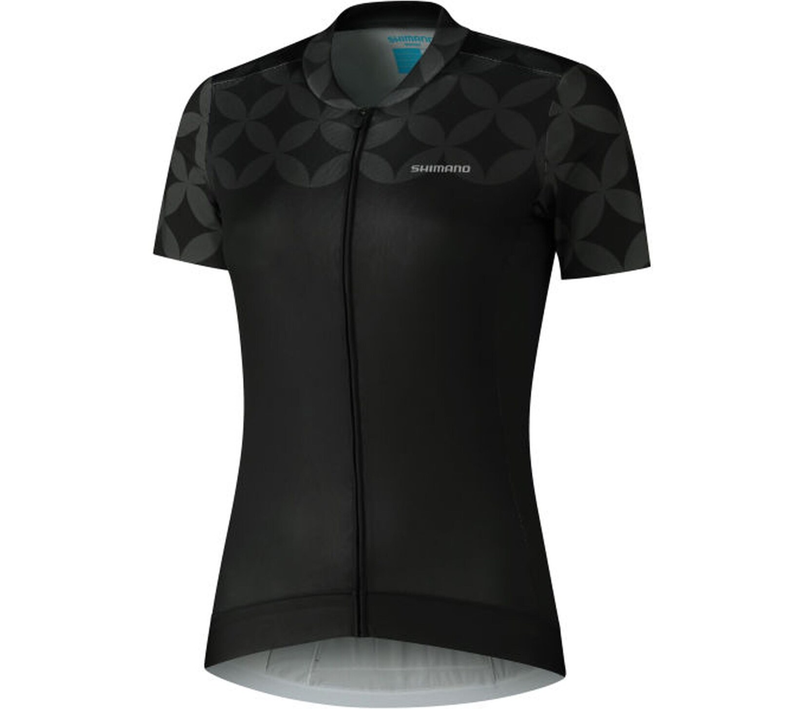 W's SAGAMI Short Sleeve Zip Jersey Black