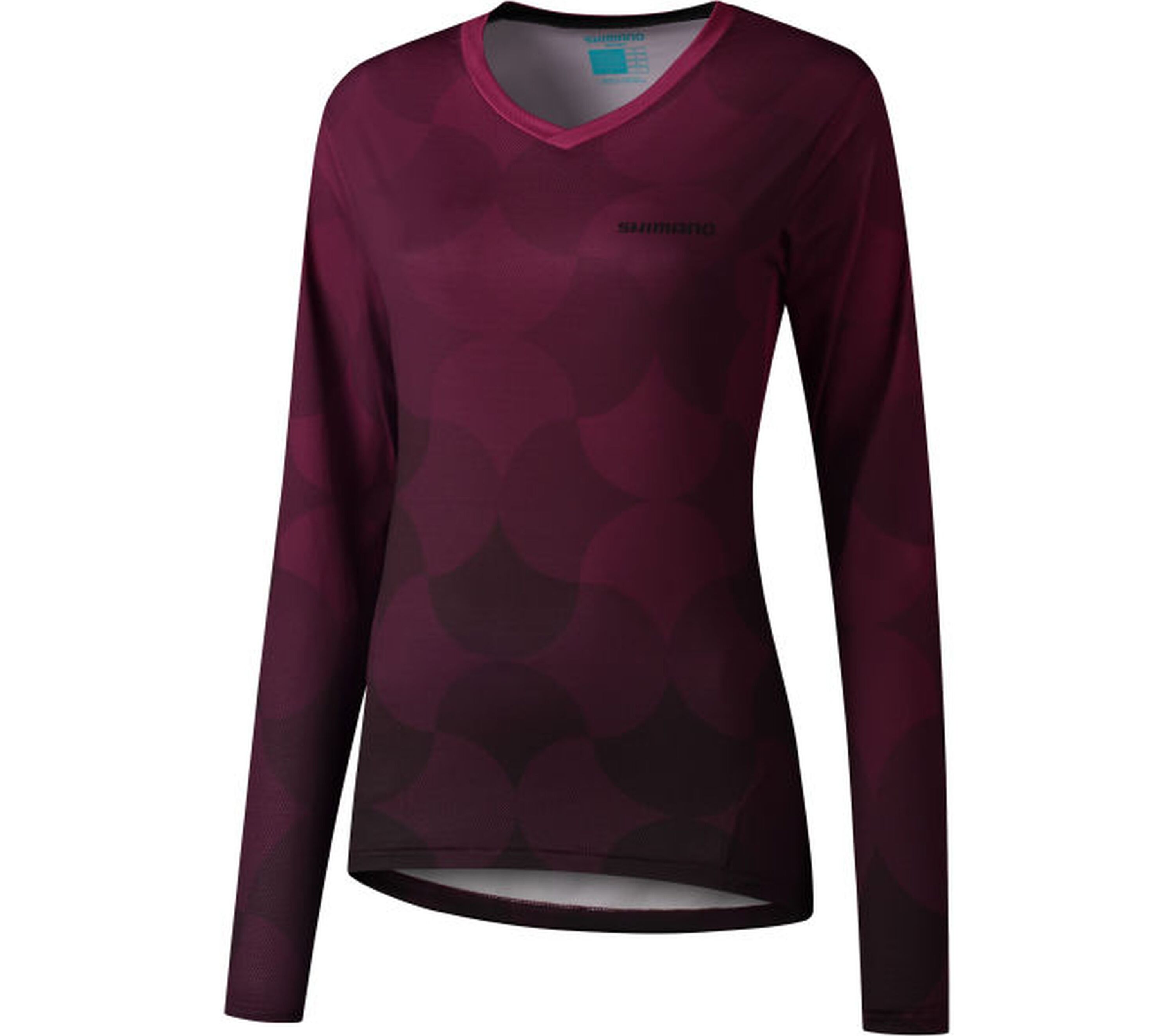 Woman's SAIKO Long Sleeve Jersey, Red - Bild 1