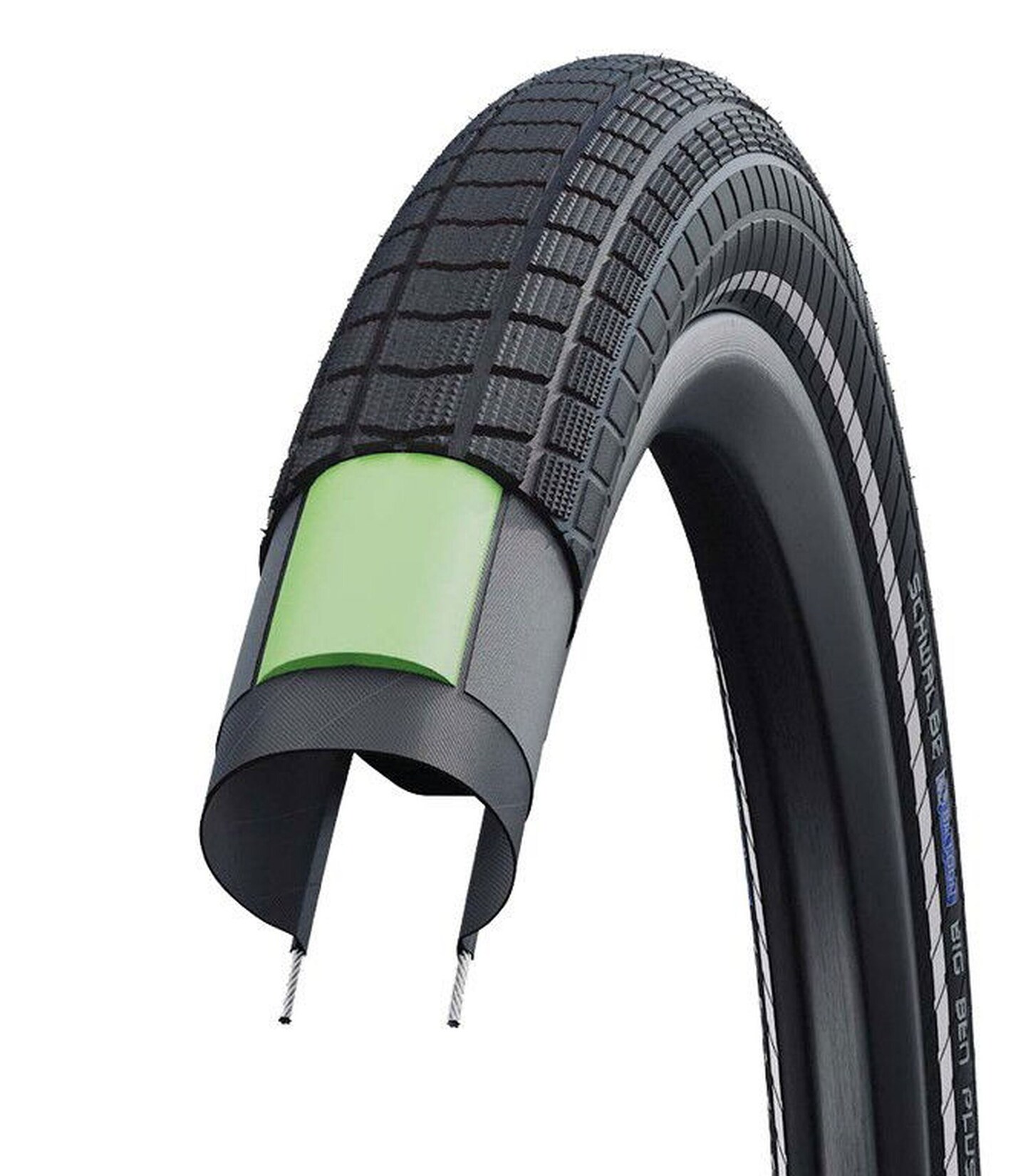 City-Fahrradreifen Big Ben Plus HS 439, 20x2.15" 55-406 - 2erSet