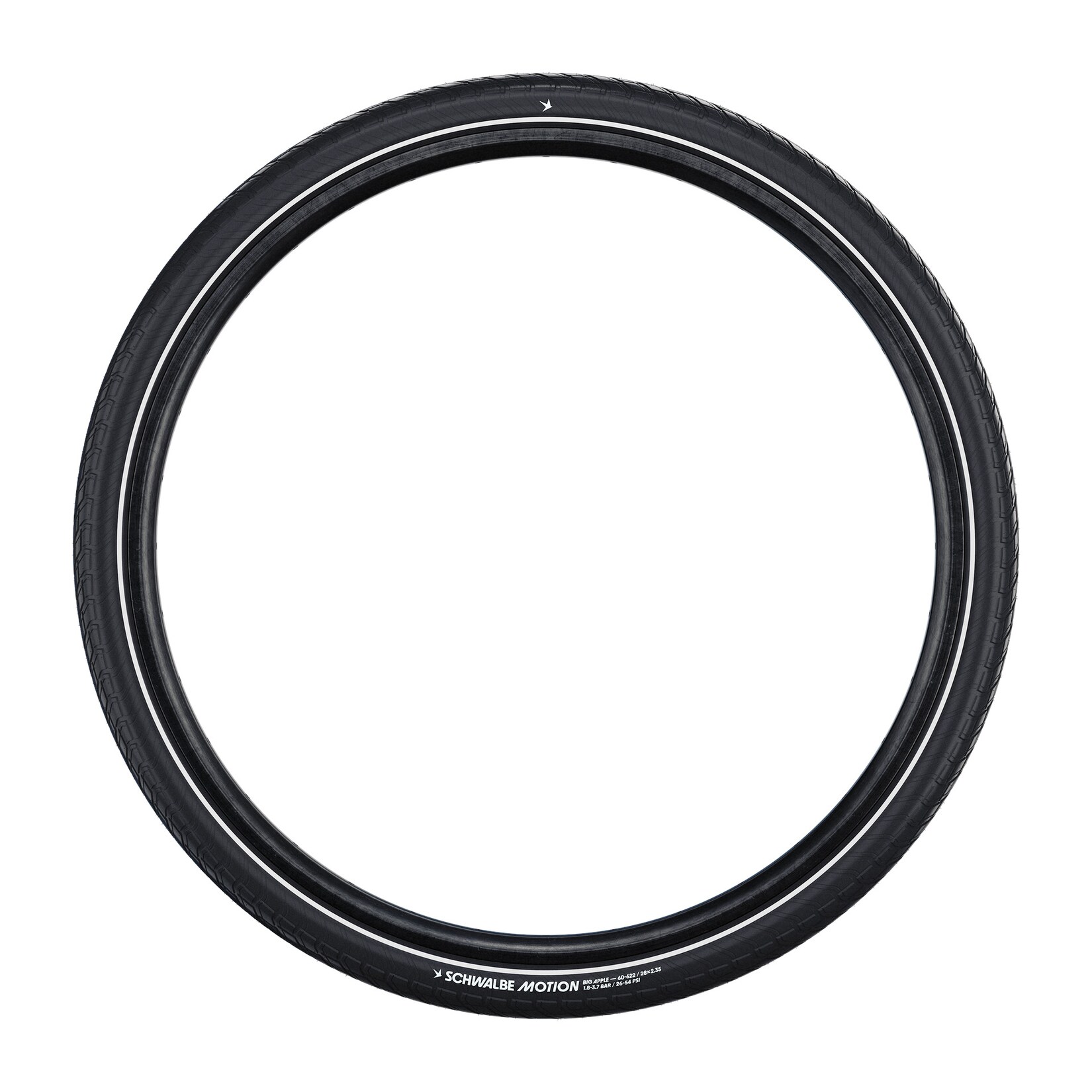 Touring- Fahrradreifen Motion Big Apple HS 632 2er-Set,28x2.35" 60-622