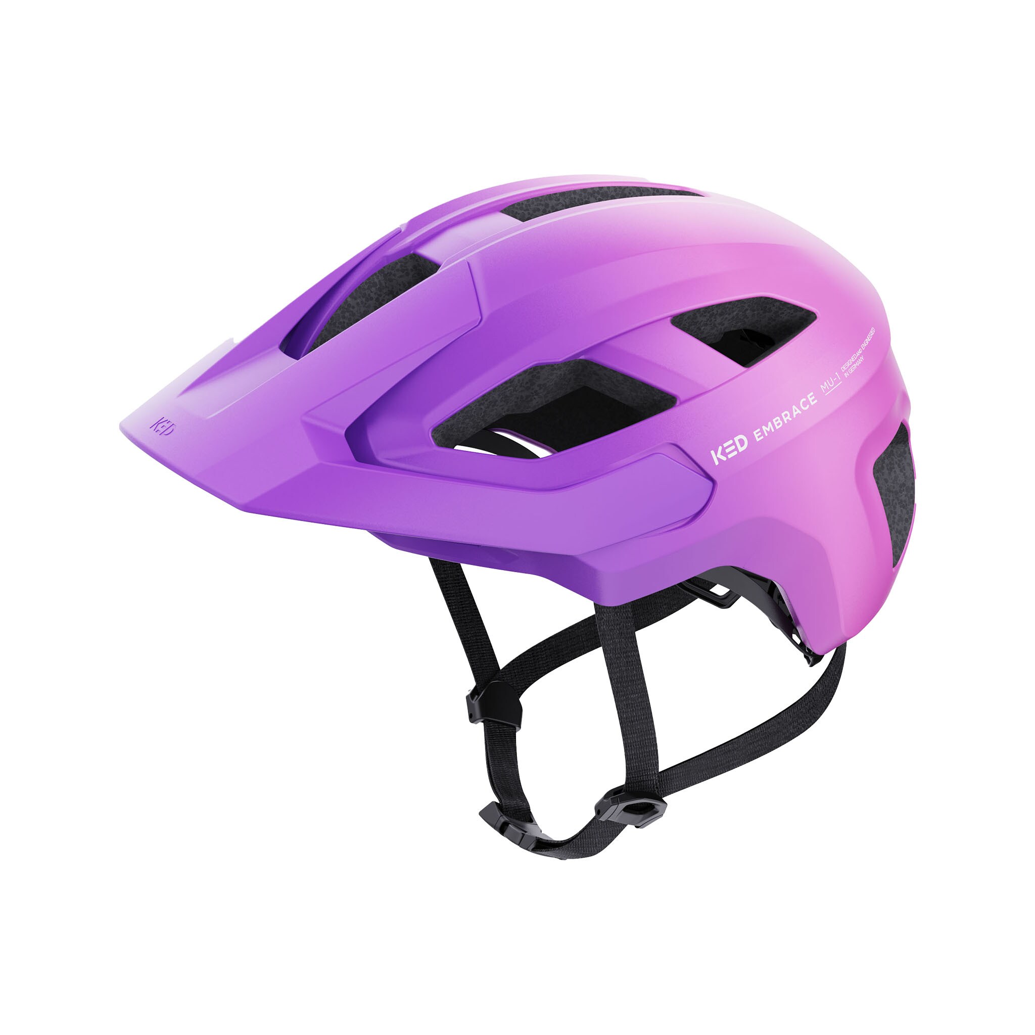 KED MTB -Fahrradhelm EMBRACE,  VIOLET PINK MATT - Bild 1