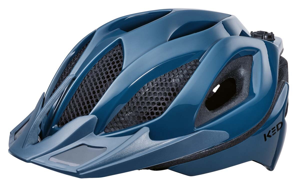 KED MTB Fahrradhelm Spiri II, blau