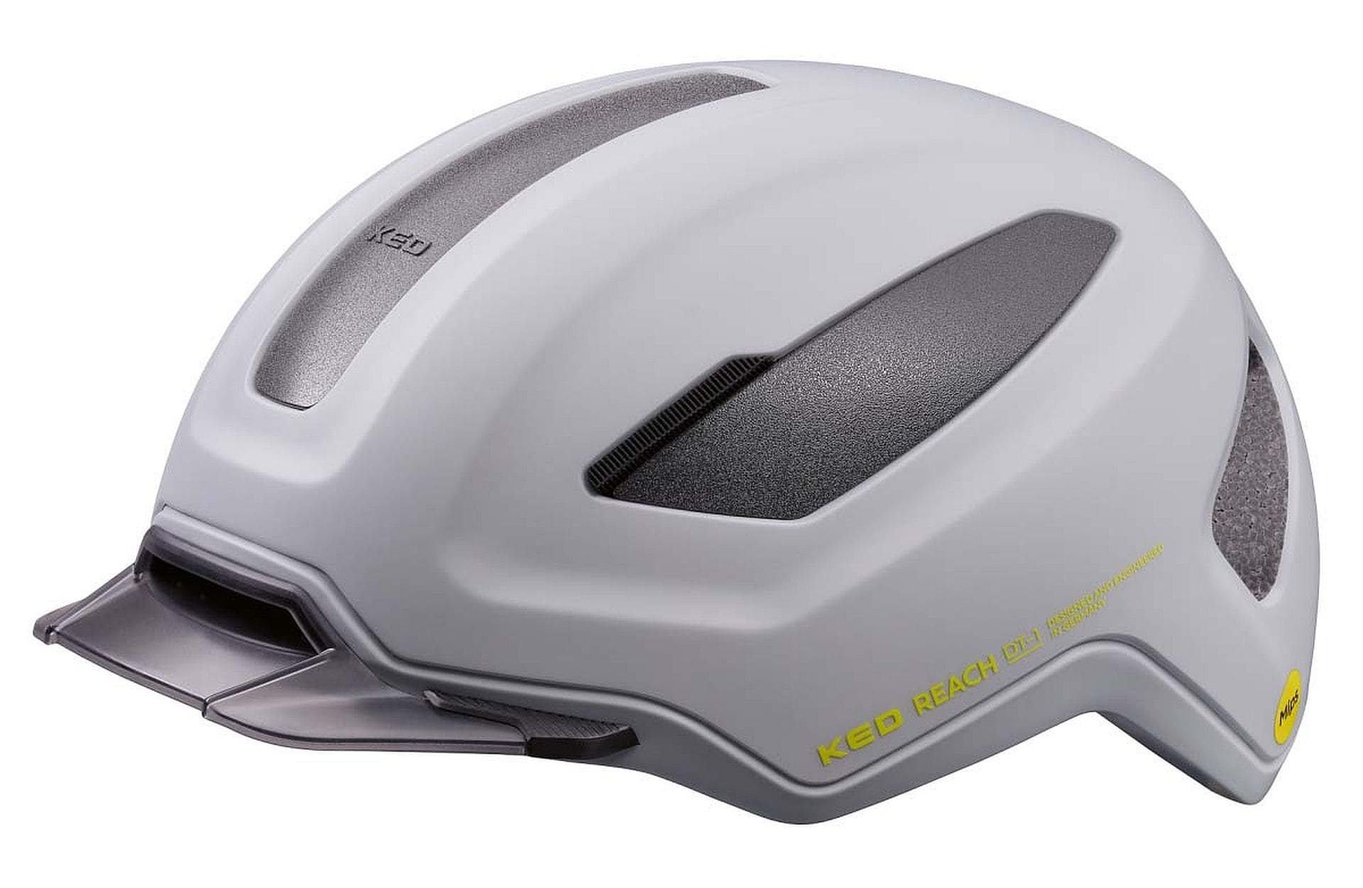 KED Fahrradhelm REACH DT1, hellgrau - Bild 1