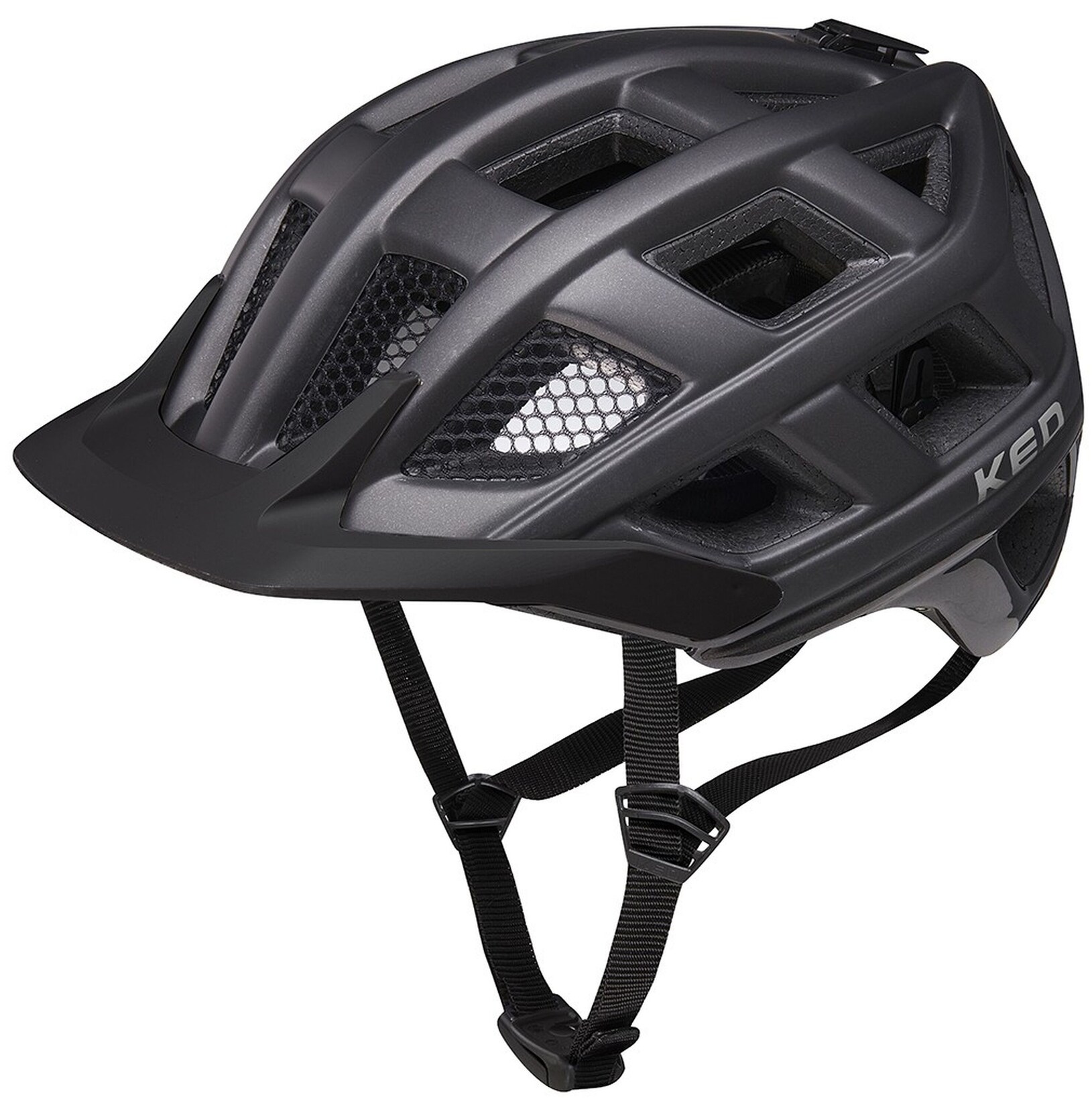 KED MTB Fahrradhelm CROM, schwarz