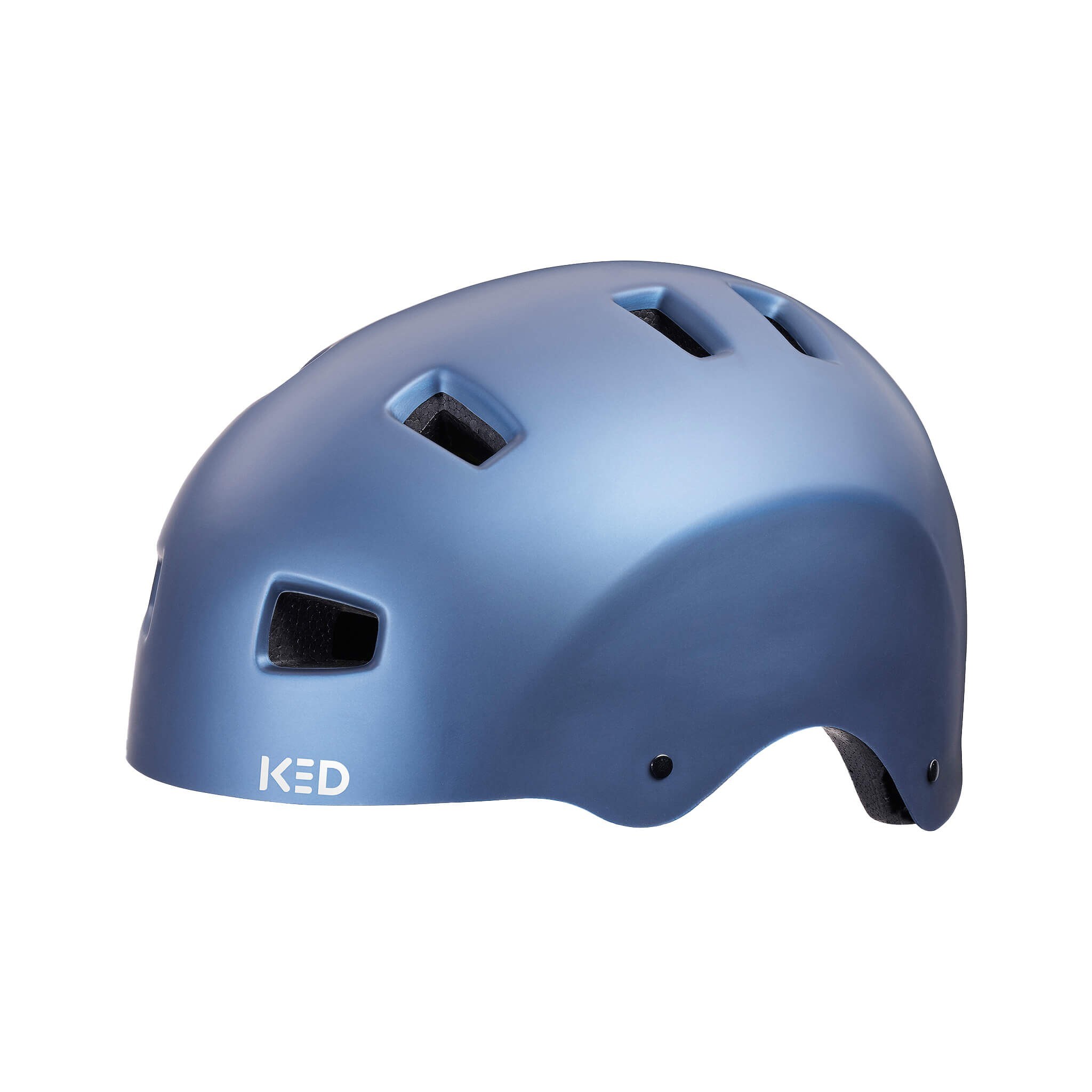 KED Urban-Fahrradhelm Citro, Blue Metallic Matt - Bild 1