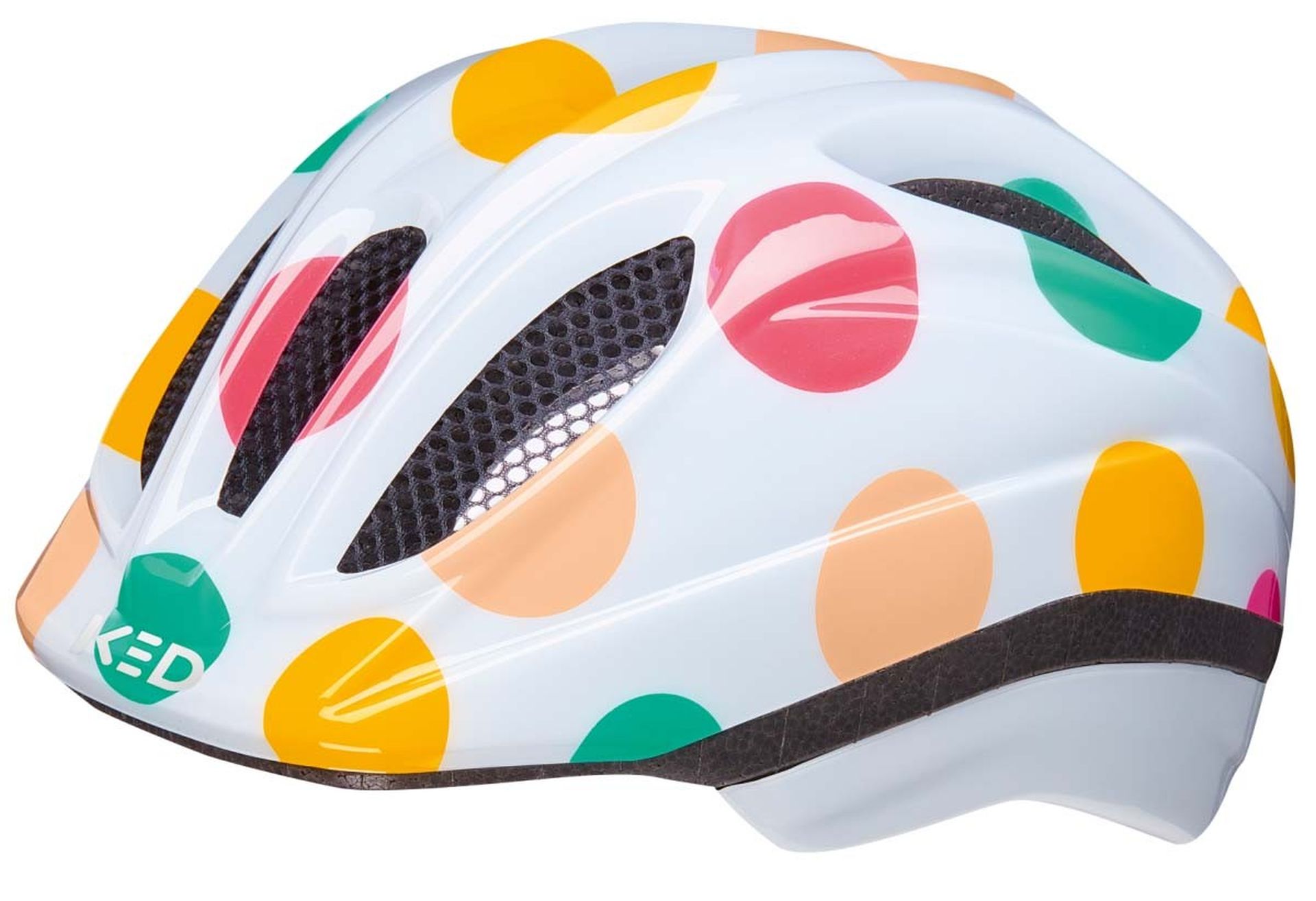 KED Kinderhelm  MEGGY II TREND, dots colorful - Bild 1