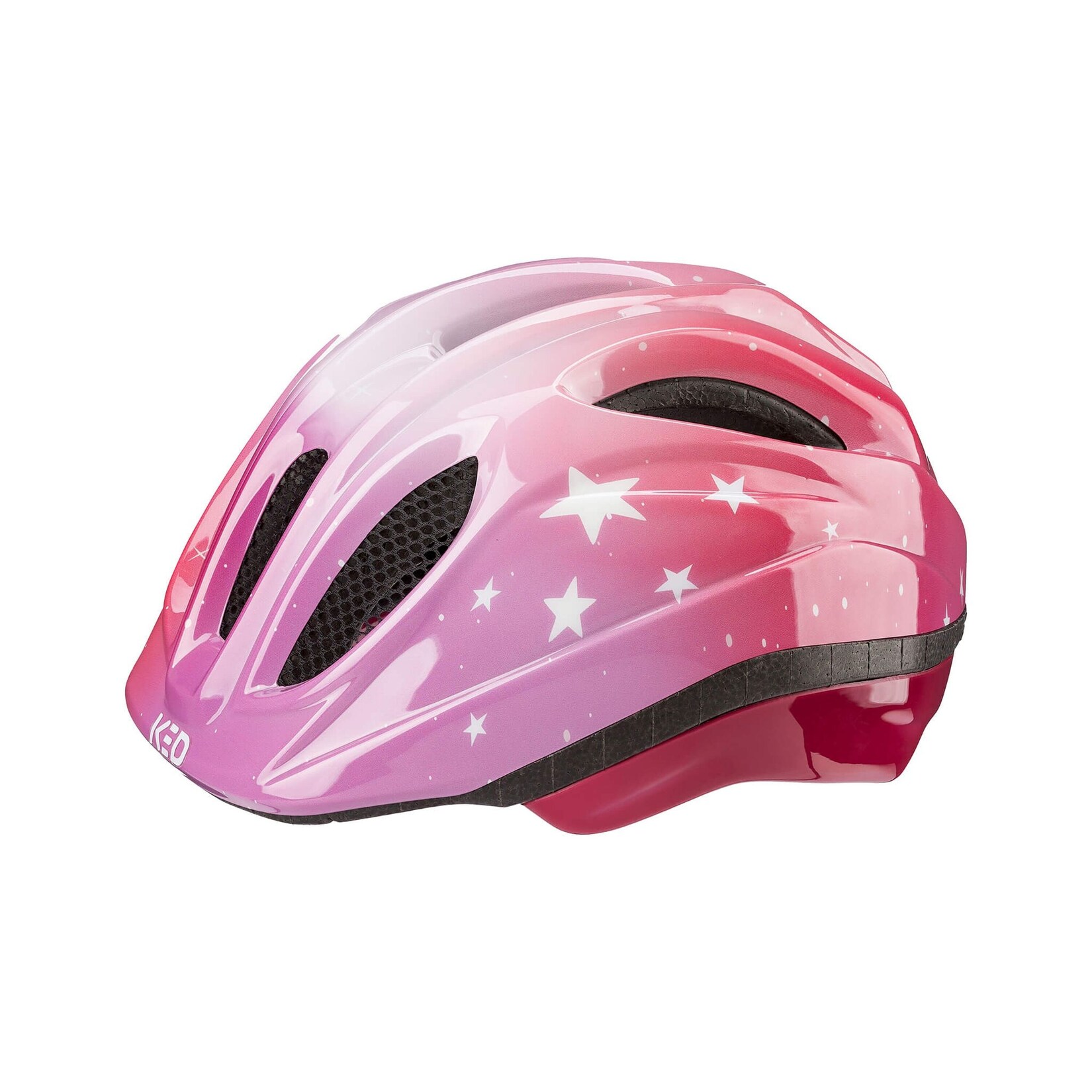 KED Kinderhelm MEGGY II TREND Stars, Soft Pink Glossy