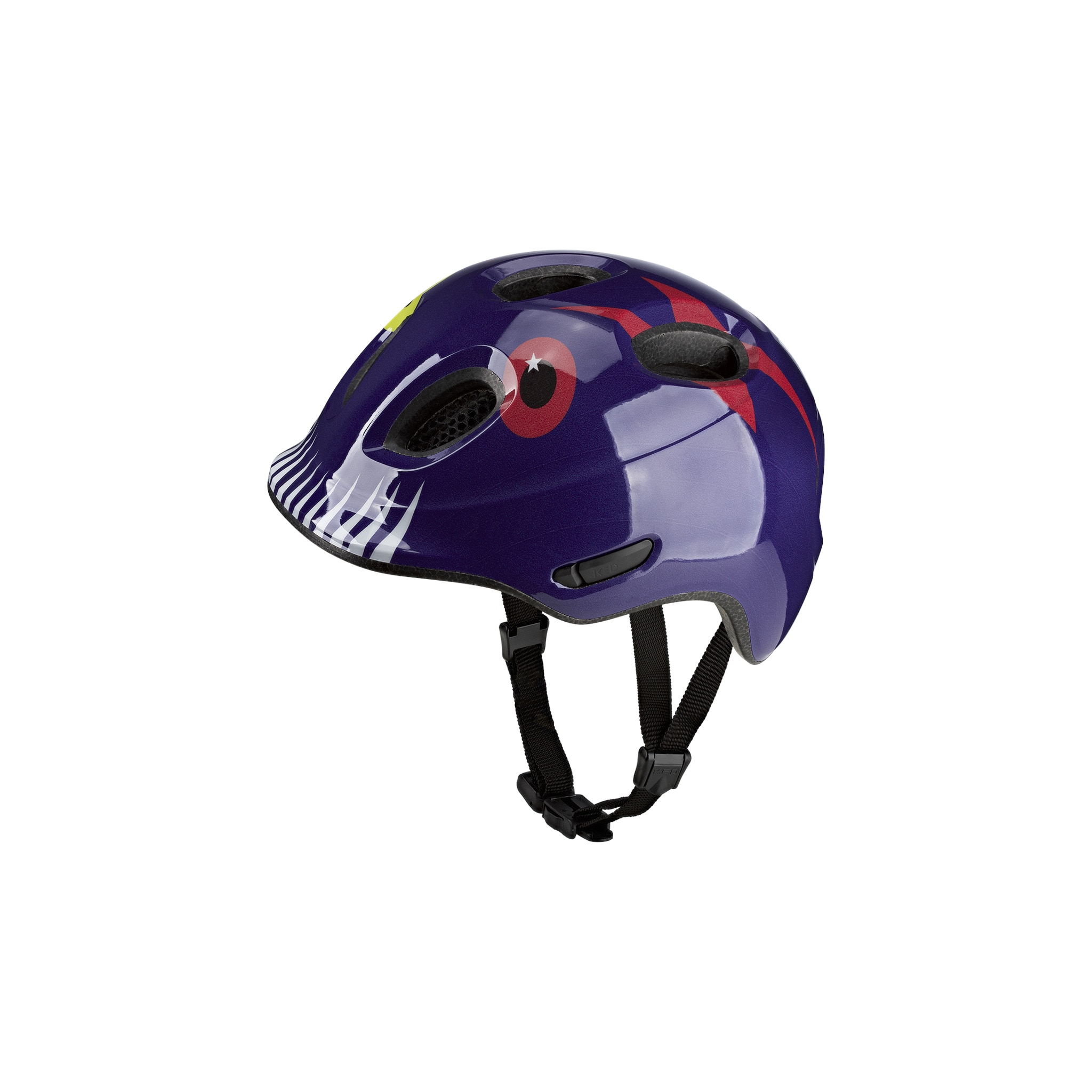 KED Kinderhelm  MEGGY Spark Monster Mood, lila - Bild 1