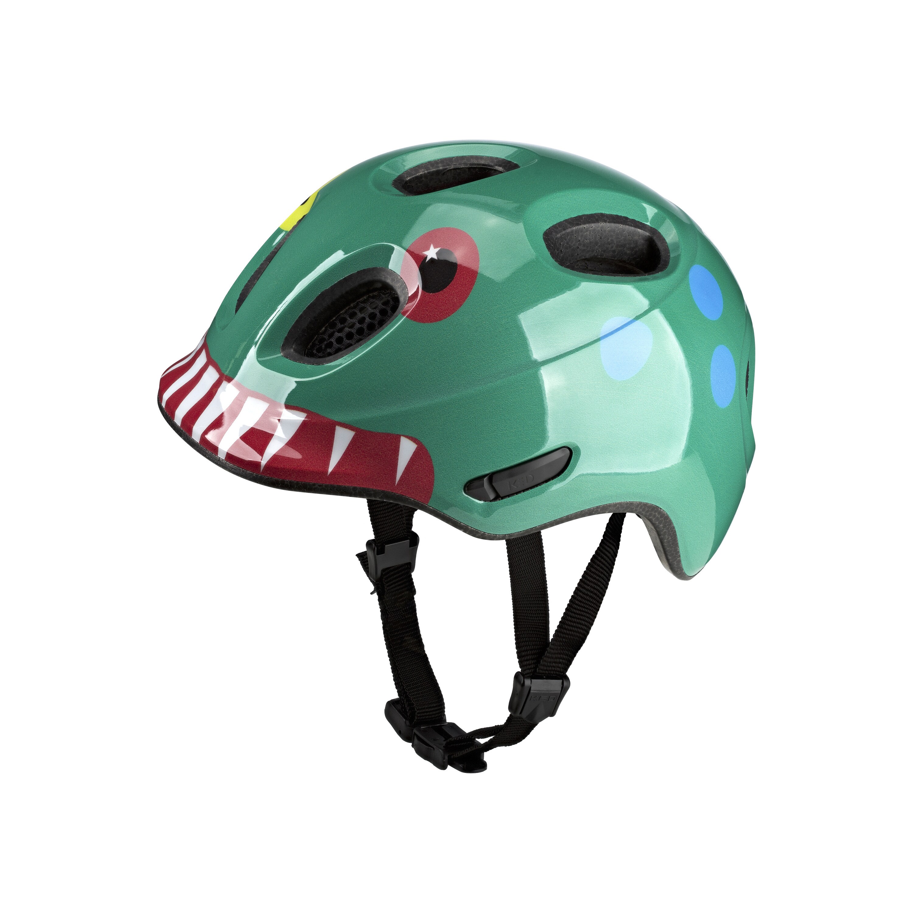 KED Kinderhelm  MEGGY Spark Monster Mood, gr&uuml;n - Bild 1