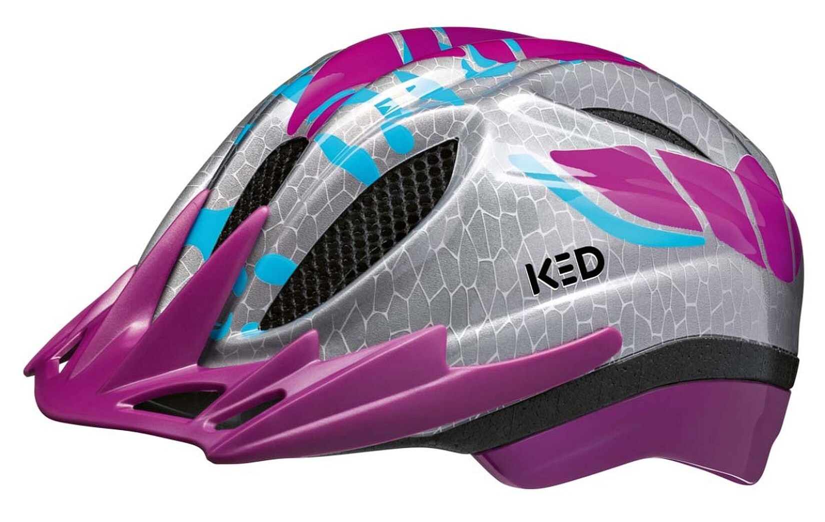 KED Kinder-Fahrradhelm Meggy II K-STAR , lila