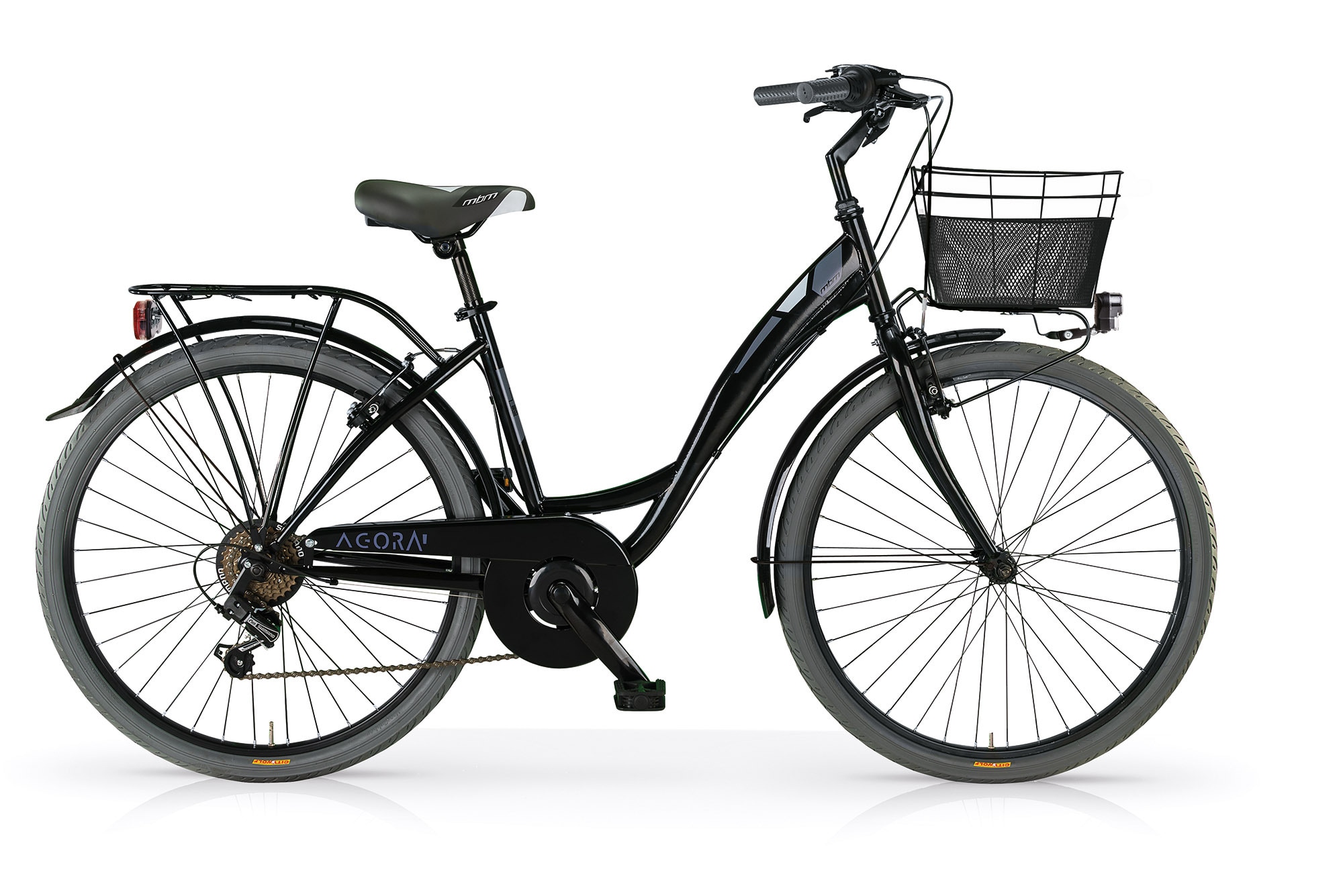 MBM Citybike Agor&agrave; 26 Zoll Schwarz - Bild 1