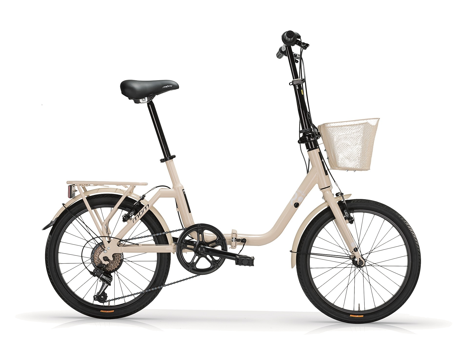 MBM Klapprad 20 Zoll KANGAROO creme - Bild 1