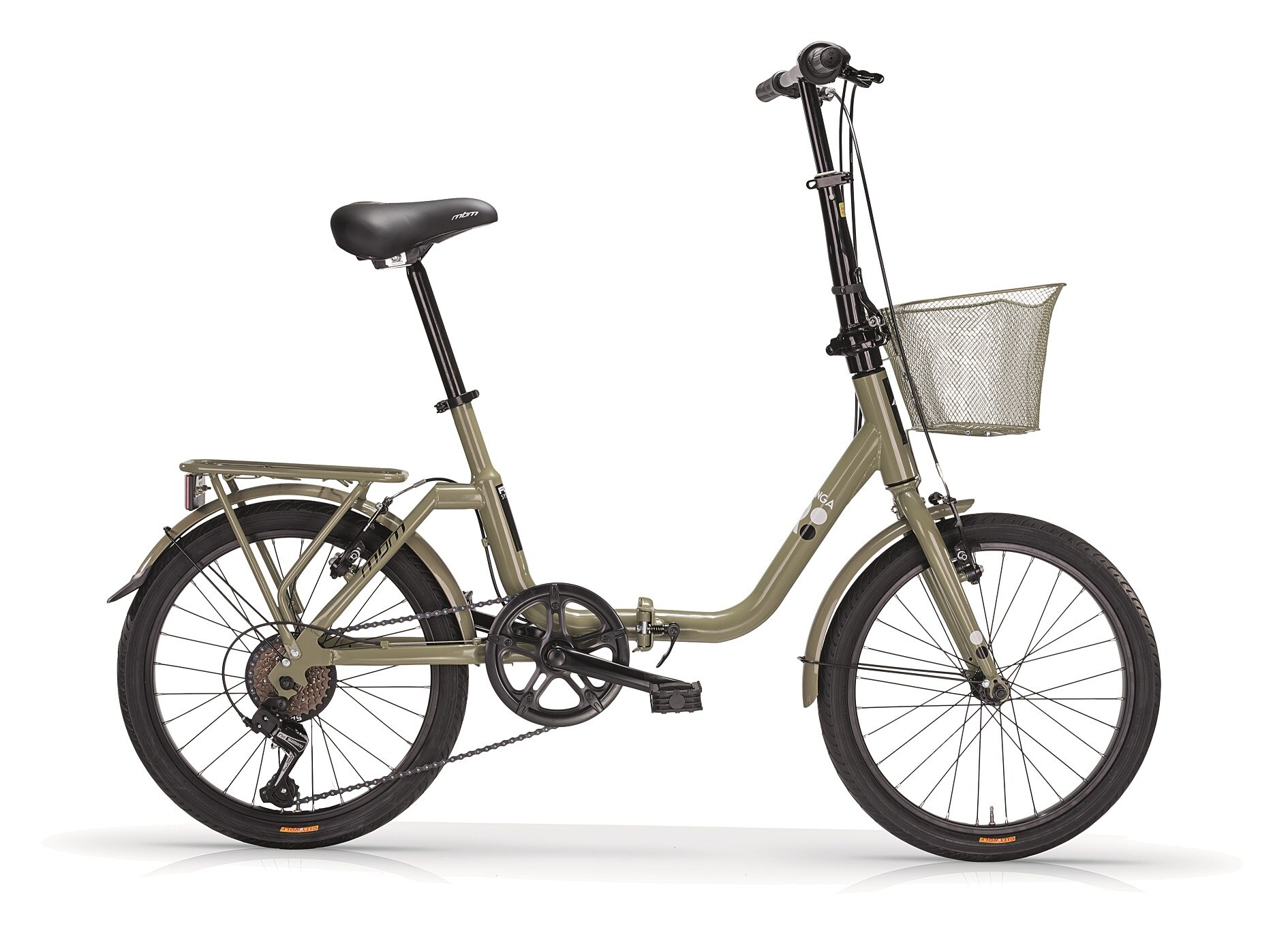 MBM Klapprad 20 Zoll KANGAROO moosgr&uuml;n - Bild 1