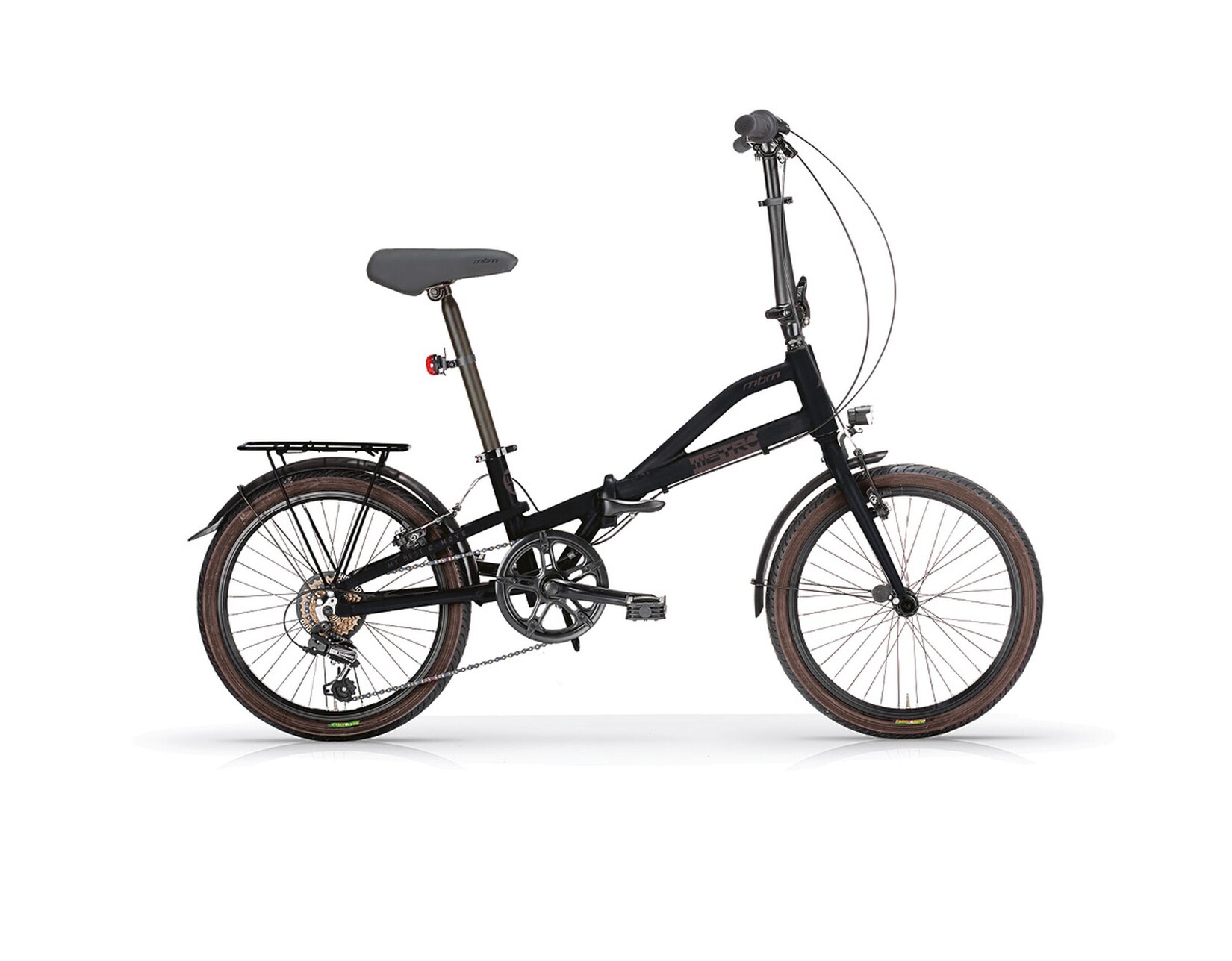 MBM Klapprad METRO  20 Zoll,  schwarz | 04260732868477